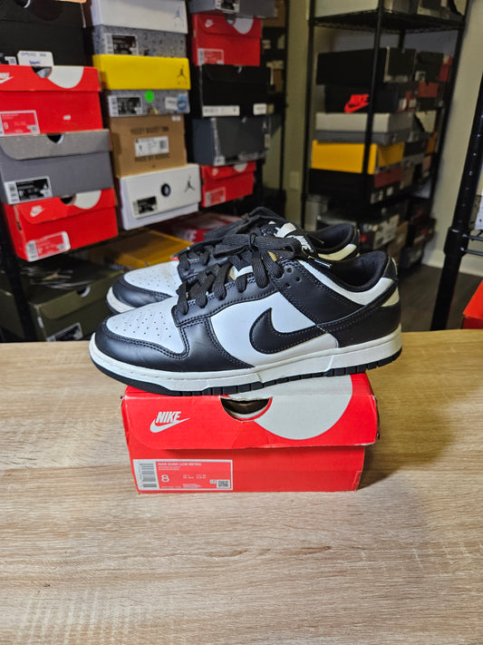 Size 8 - Dunk Low Black White