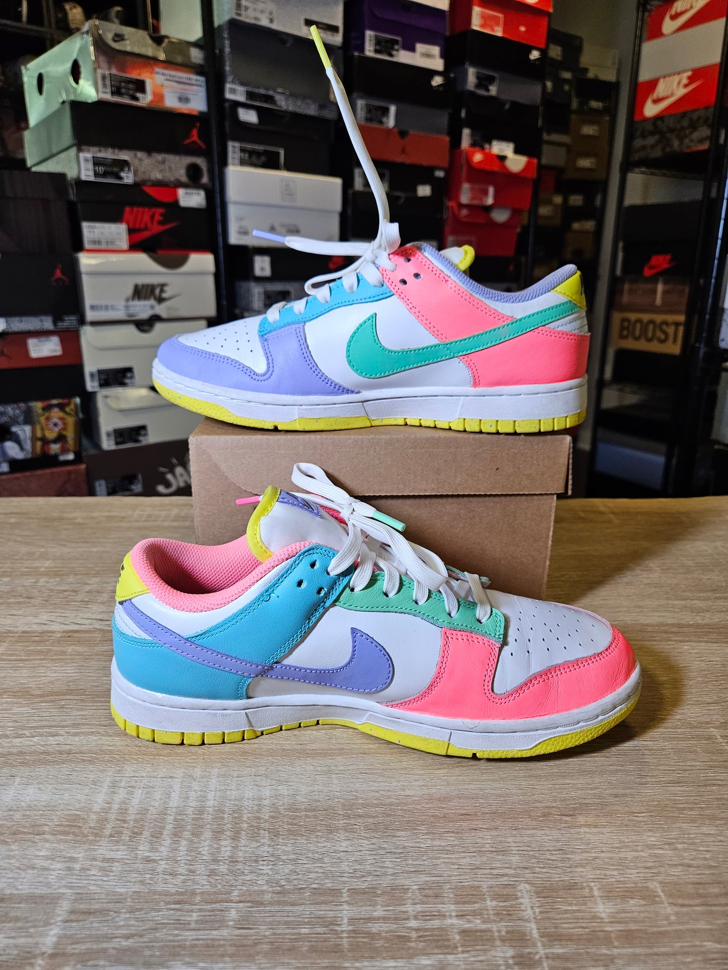 Size 8.5W/7M - Nike Dunk SE Low Candy