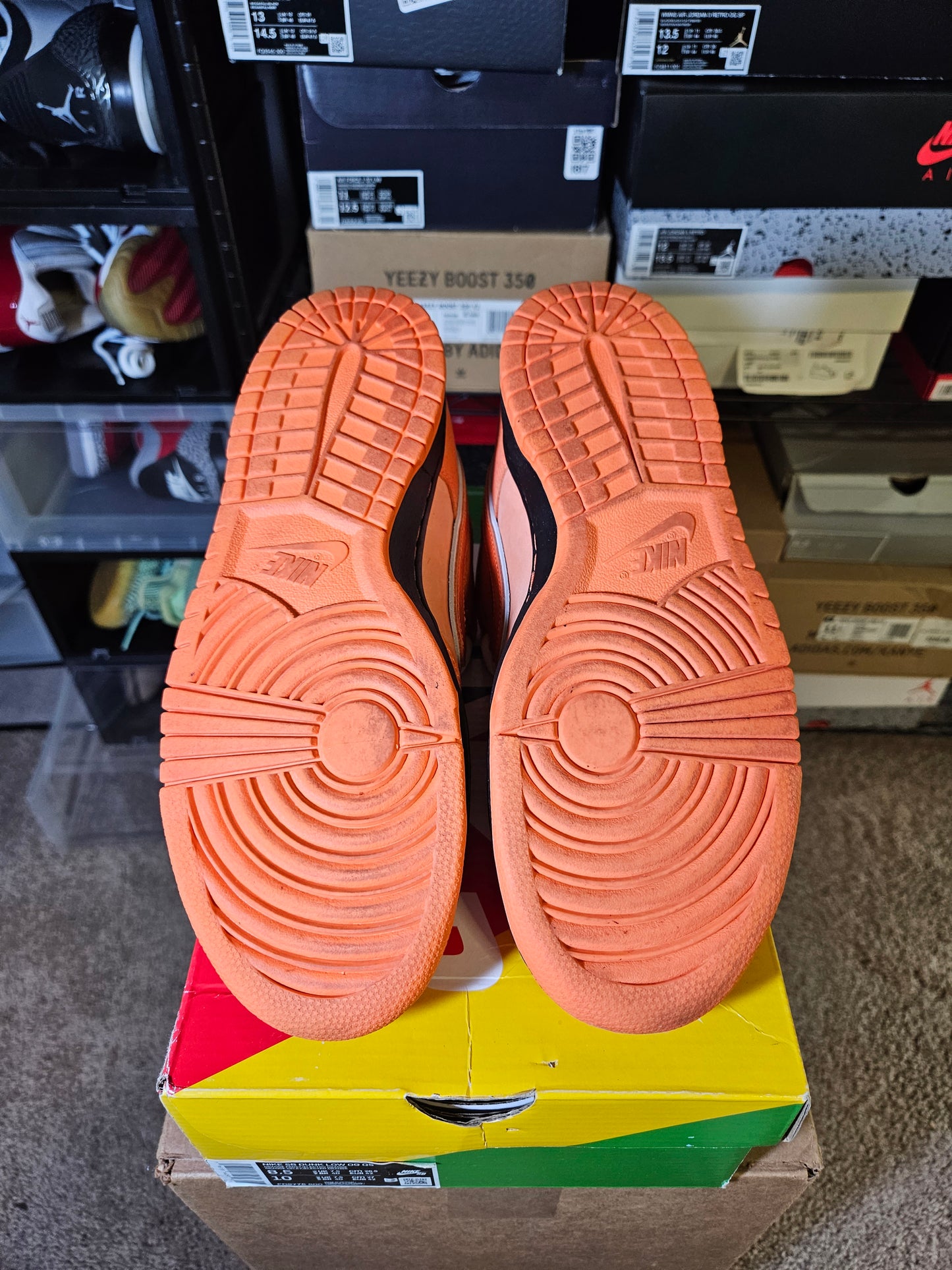 Size 8.5 - Dunk Low SB x Concepts Orange Lobster