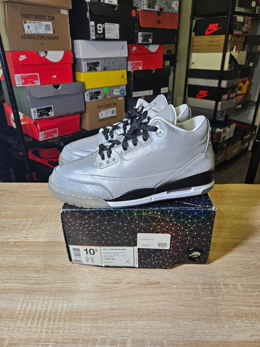 Size 10.5 - AJ3 5Lab3 Reflective Silver