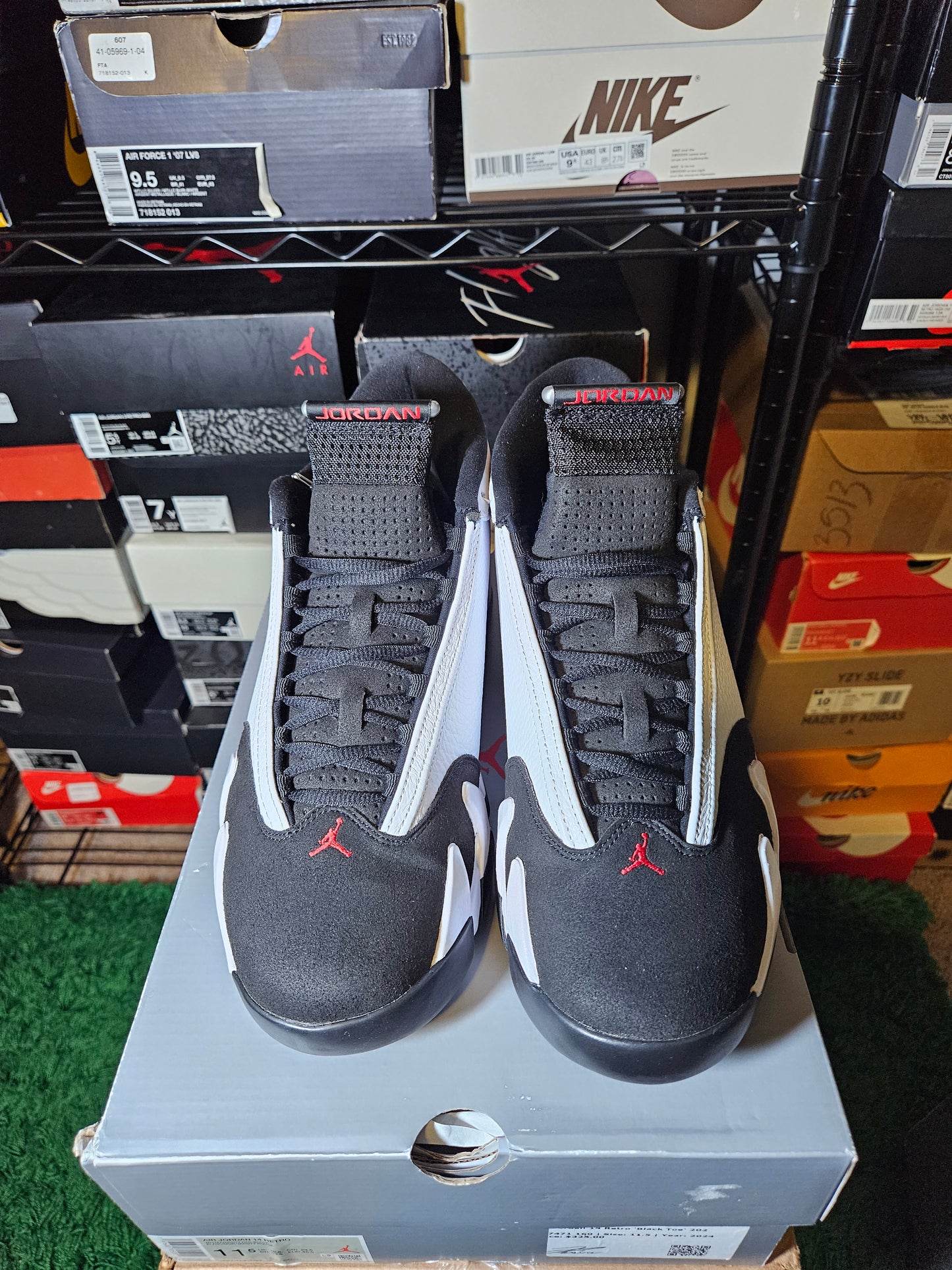 Size 11.5 - AJ 14 Retro 2024 Black Toe