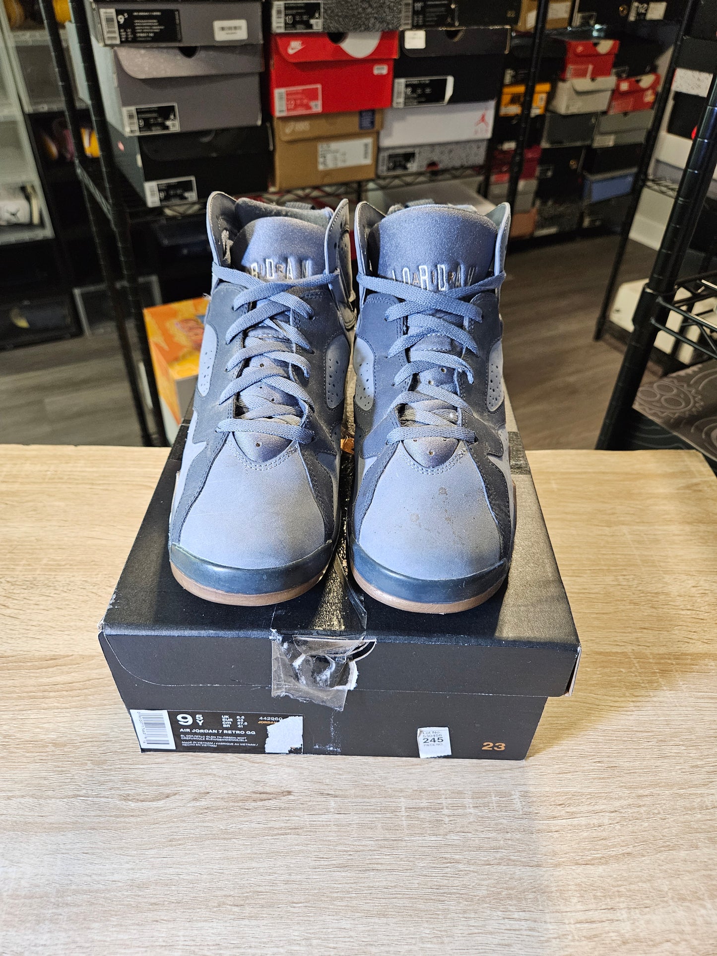 Size 9.5 - AJ 7 Blue Dusk
