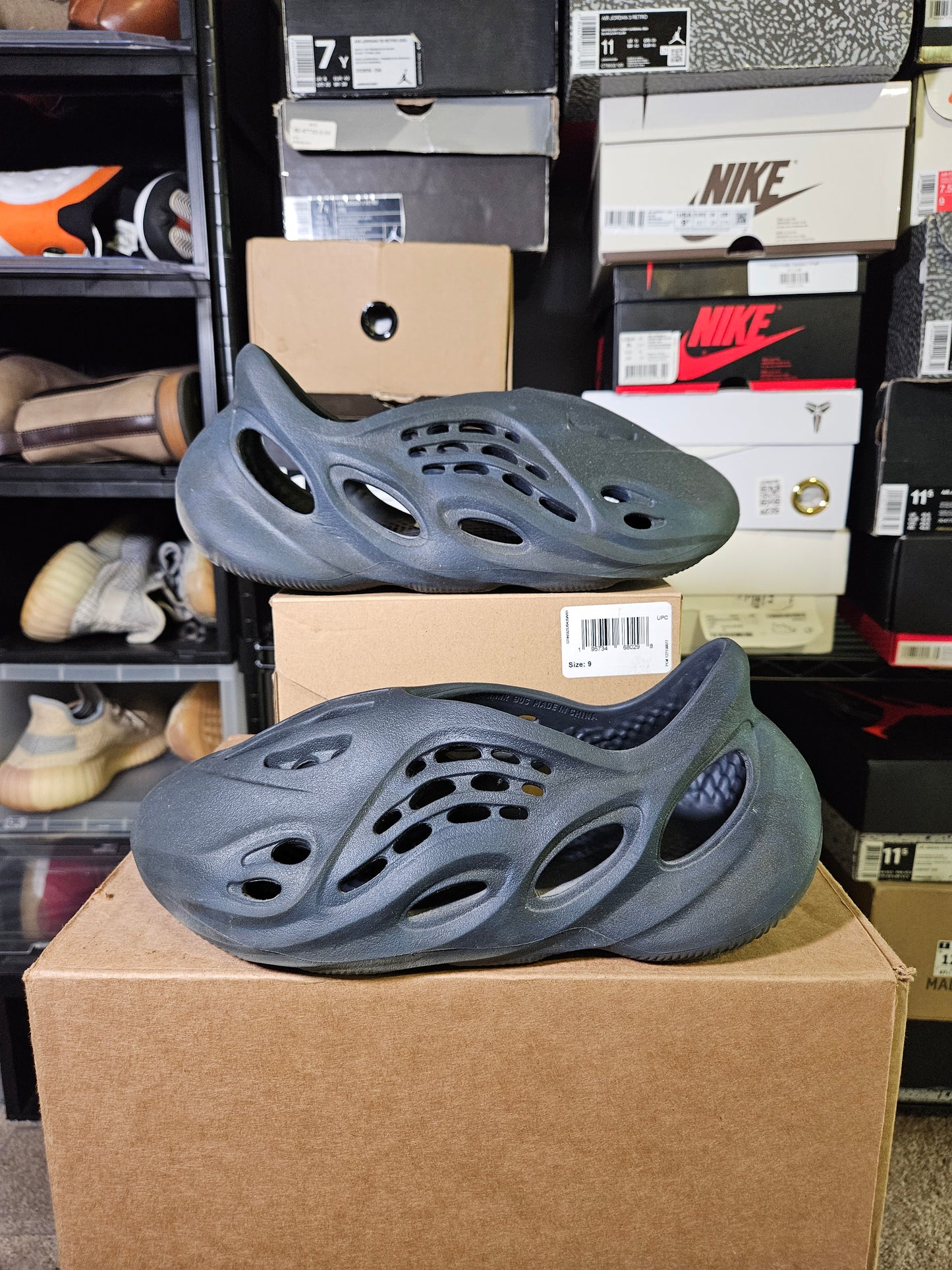 Size 9 - Yeezy Foam Runner Onyx