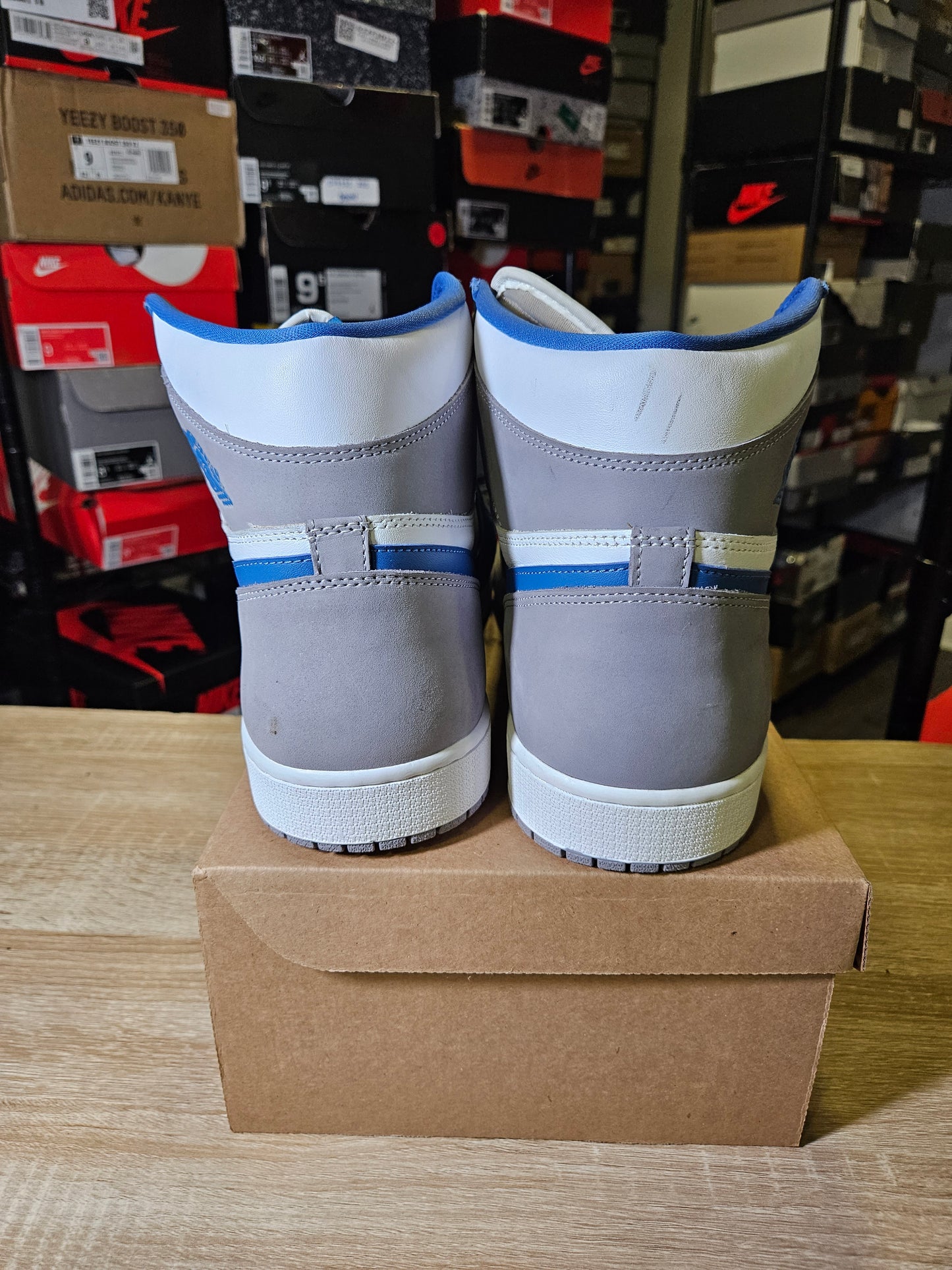 Size 17 - AJ 1 Retro OG High True Blue