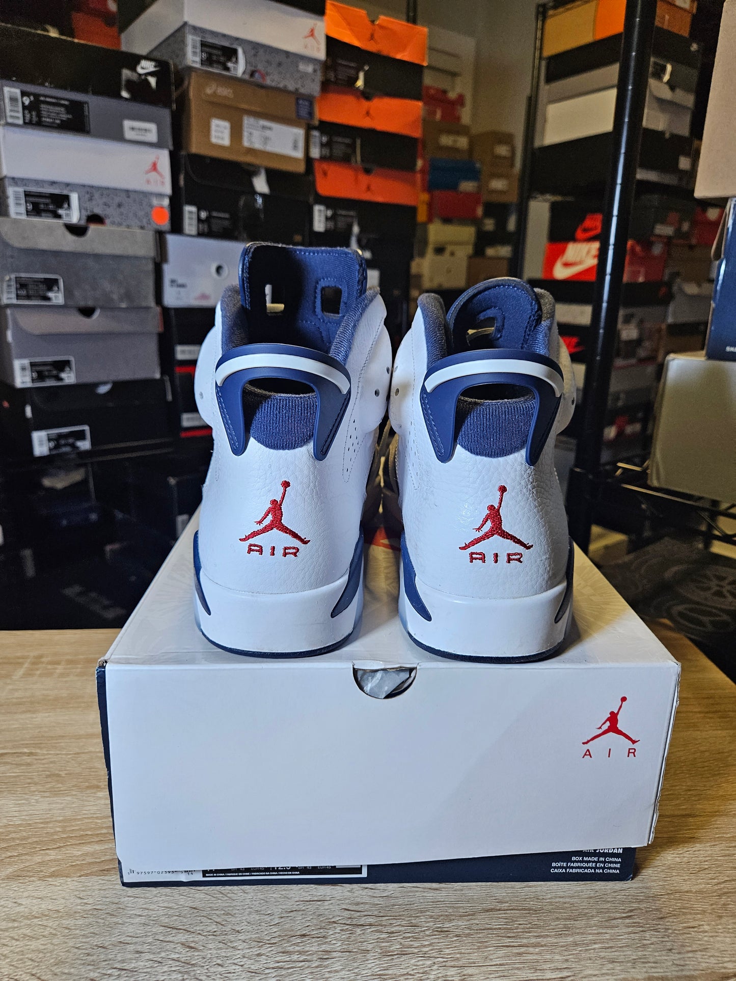Size 11 - AJ 6 Retro 2024 Olympic