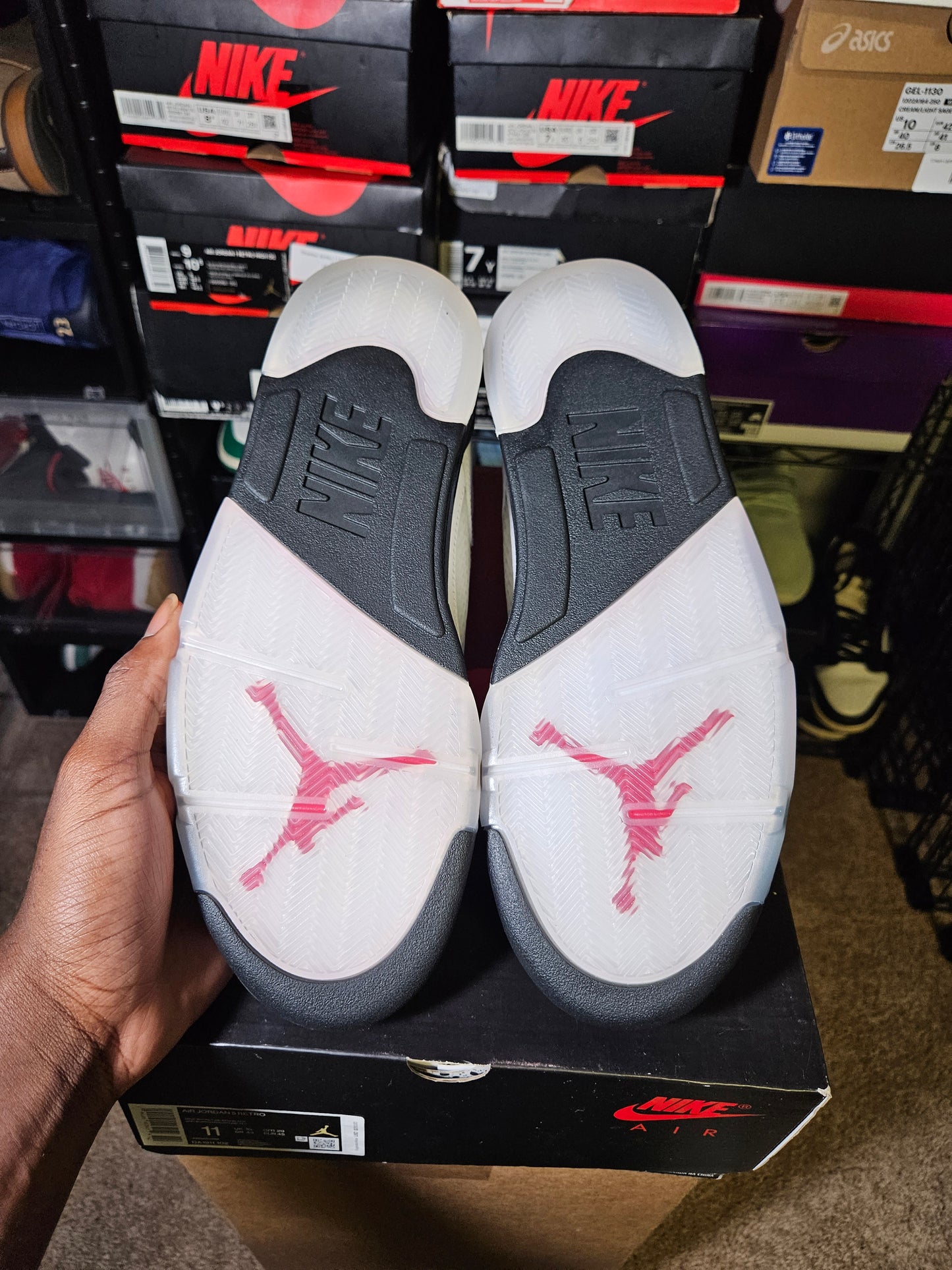 Size 11 - AJ 5 Retro Mid Fire Red