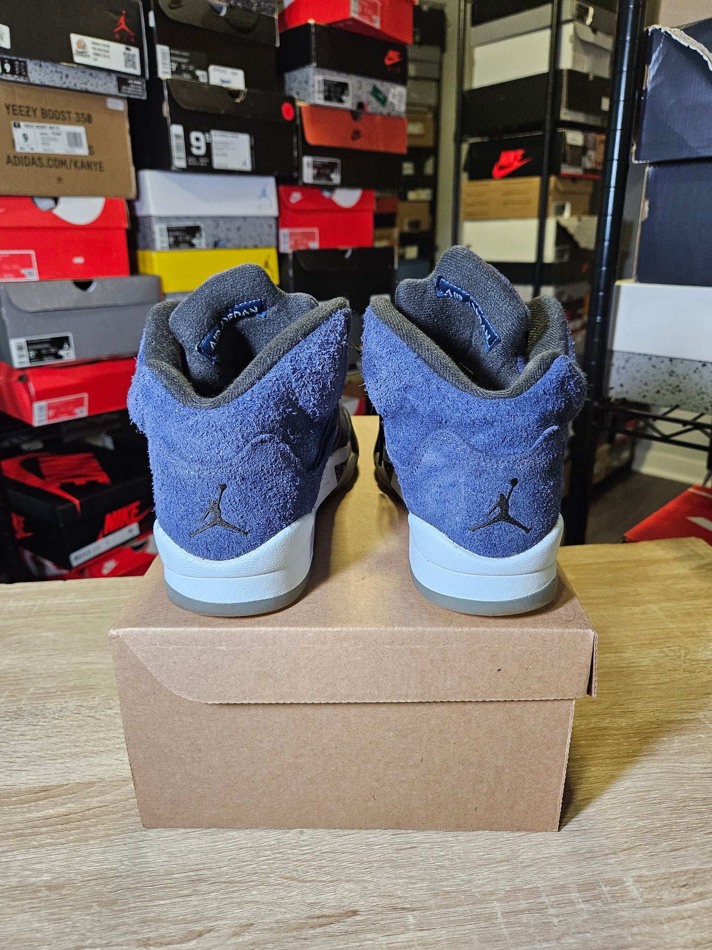 Size 6.5 - AJ 5 Retro SE Midnight Navy