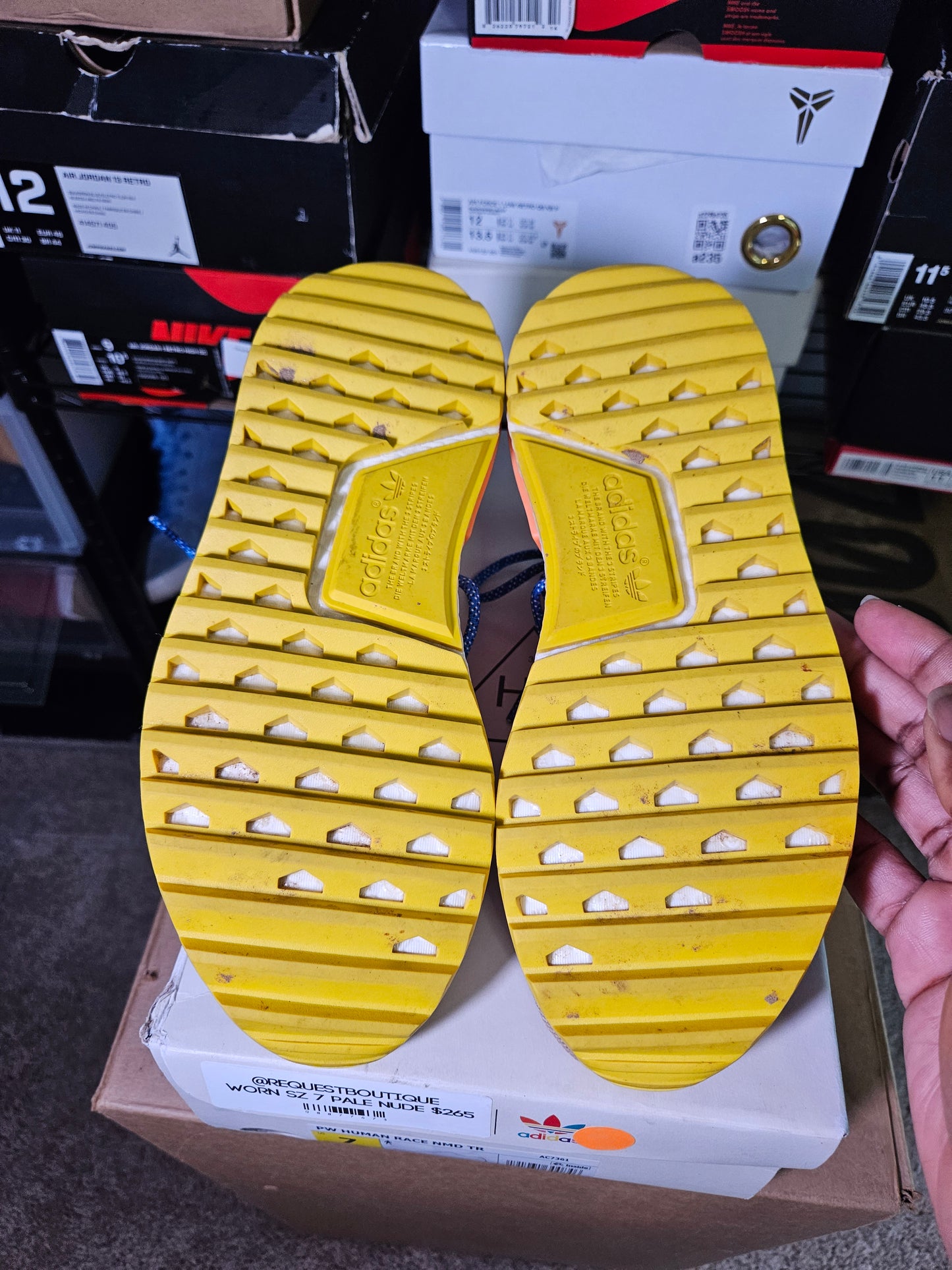 Size 7 - Pharrell x NMD Trail Human Race