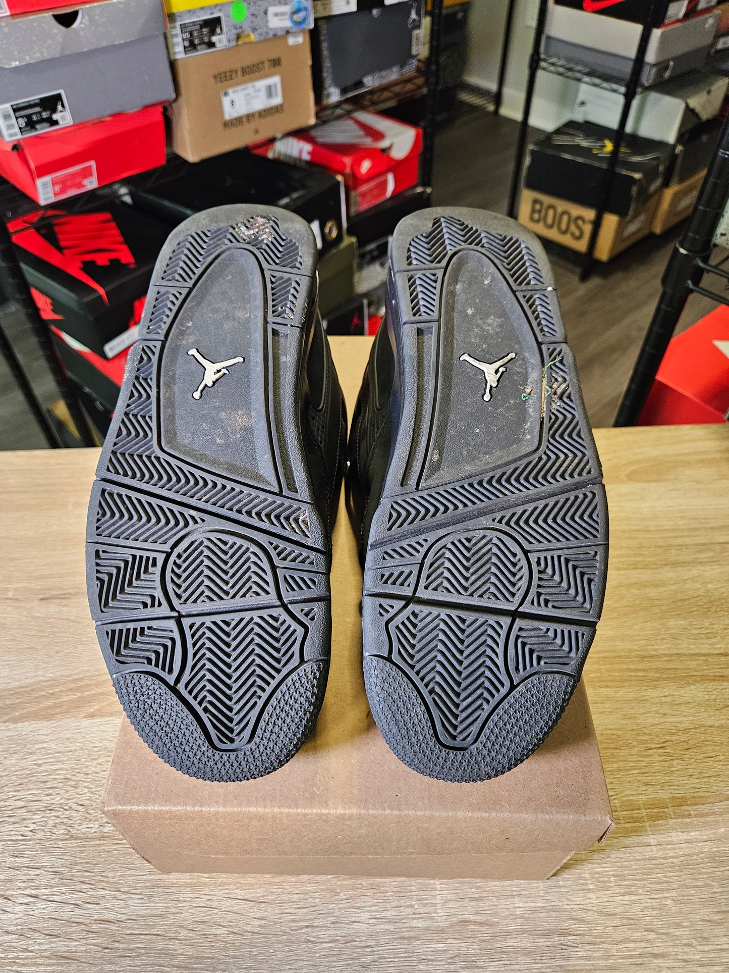 Size 10 - AJ 4 RM Black Cat