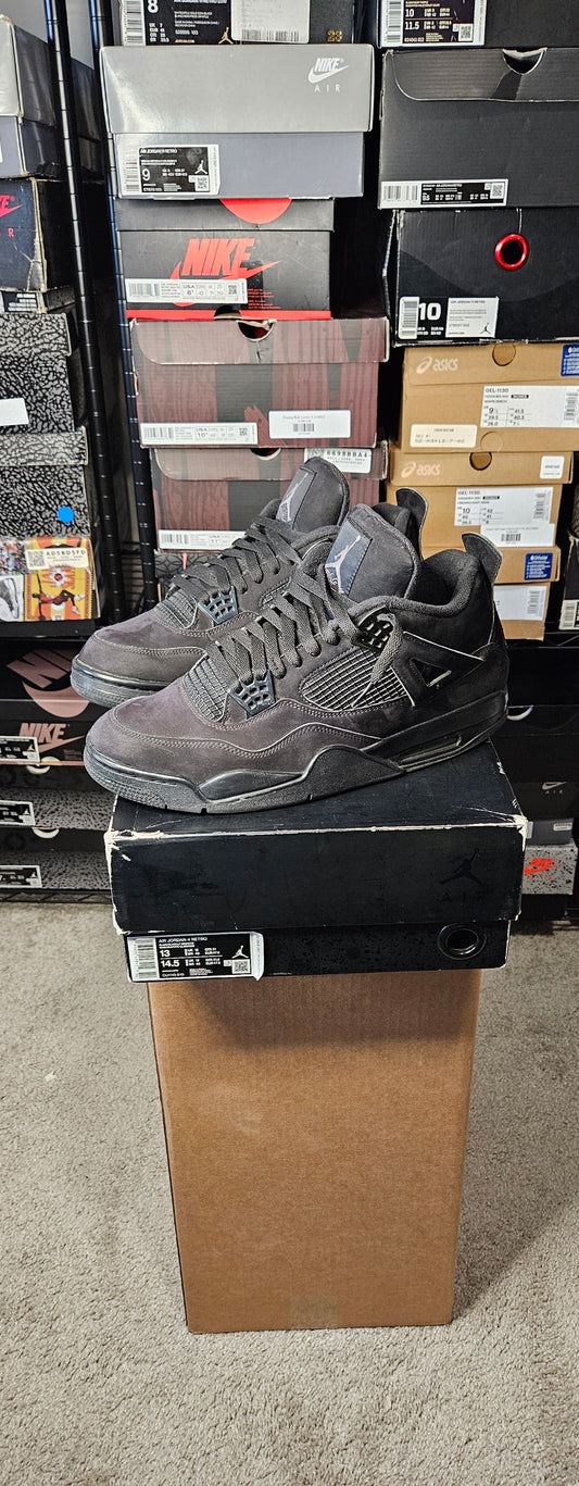 Size 13 - AJ 4 Retro Mid Black Cat