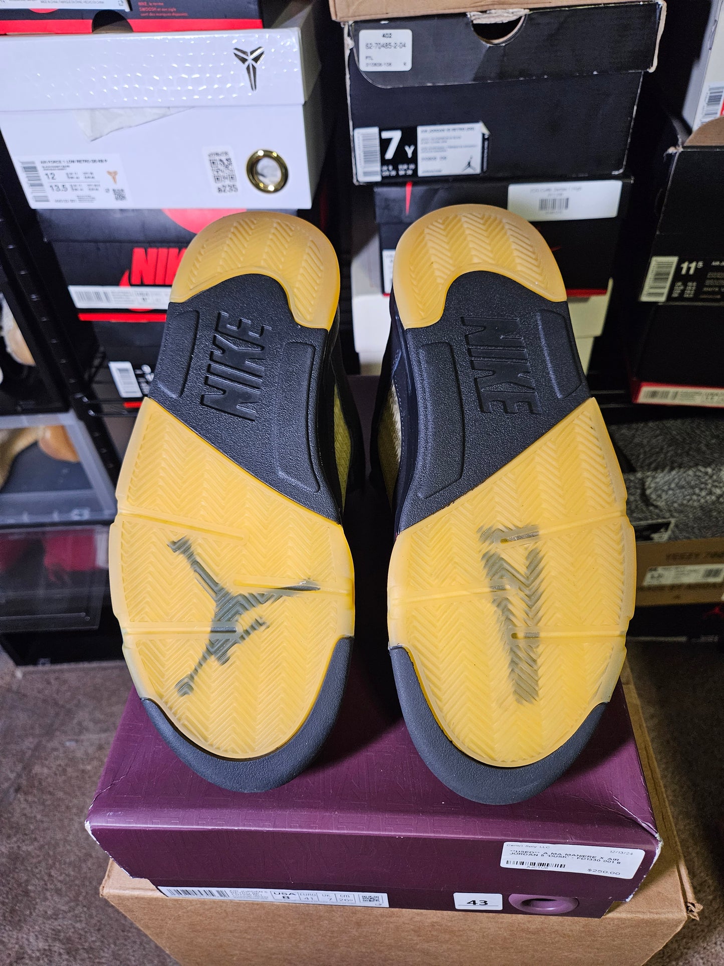 Size 8 - AJ 5 Retro x A Ma Maniere Mid Dusk