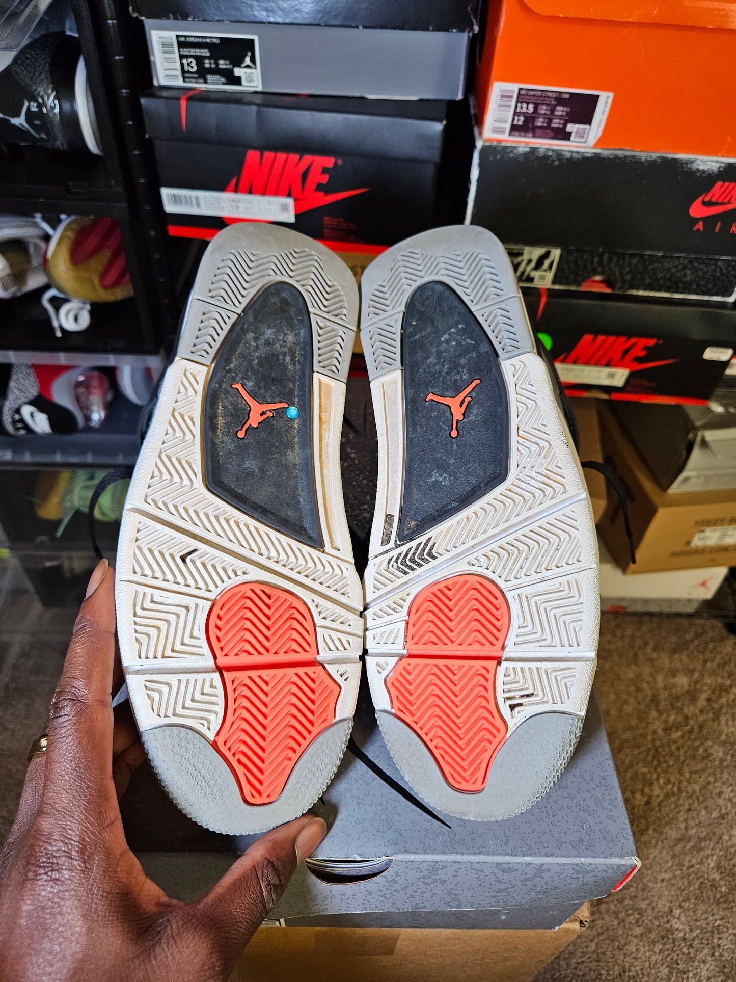 Size 8.5 - AJ 4 Retro Mid Infrared