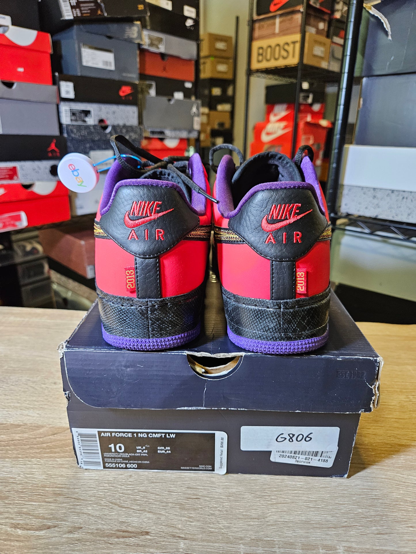 Size 10 - AF1 Year Of The Snake