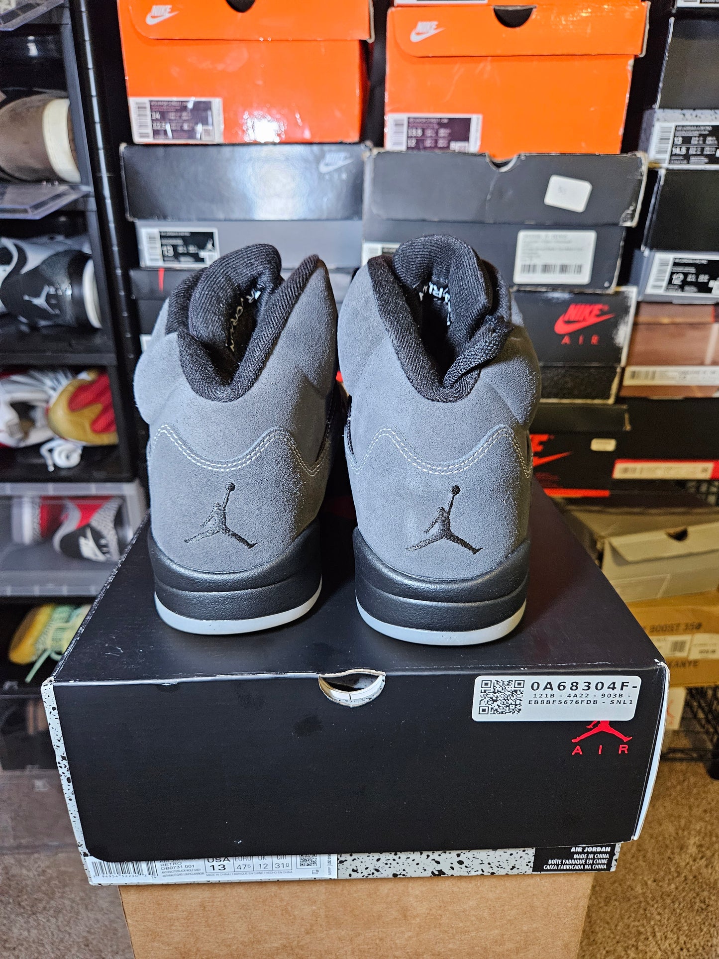 Size 13 - Air Jordan 5 Retro Anthracite