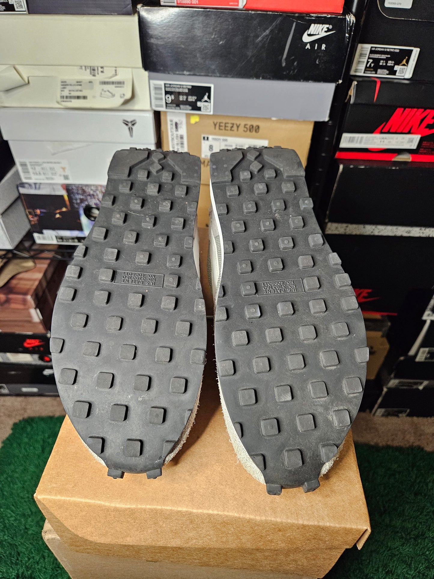 Size 11 - Sacai Gray  LDV Waffle x Fragment