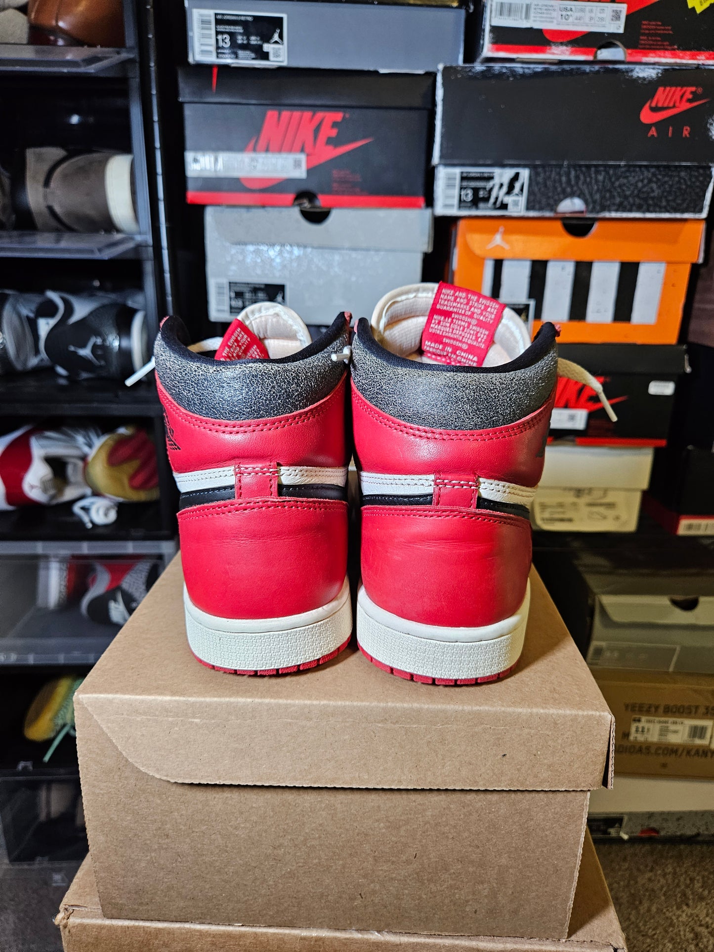 Size 8 - AJ 1 Retro High OG Chicago Reimagined Lost & Found 2022