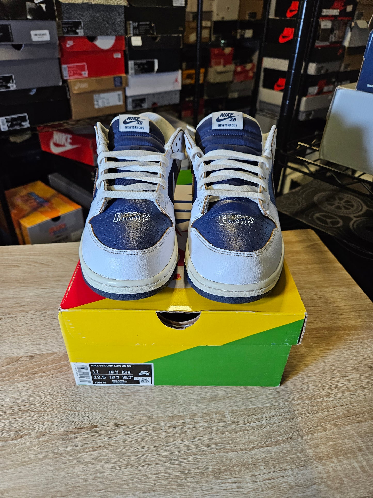 Size 11 - HUF x Dunk SB Low New York