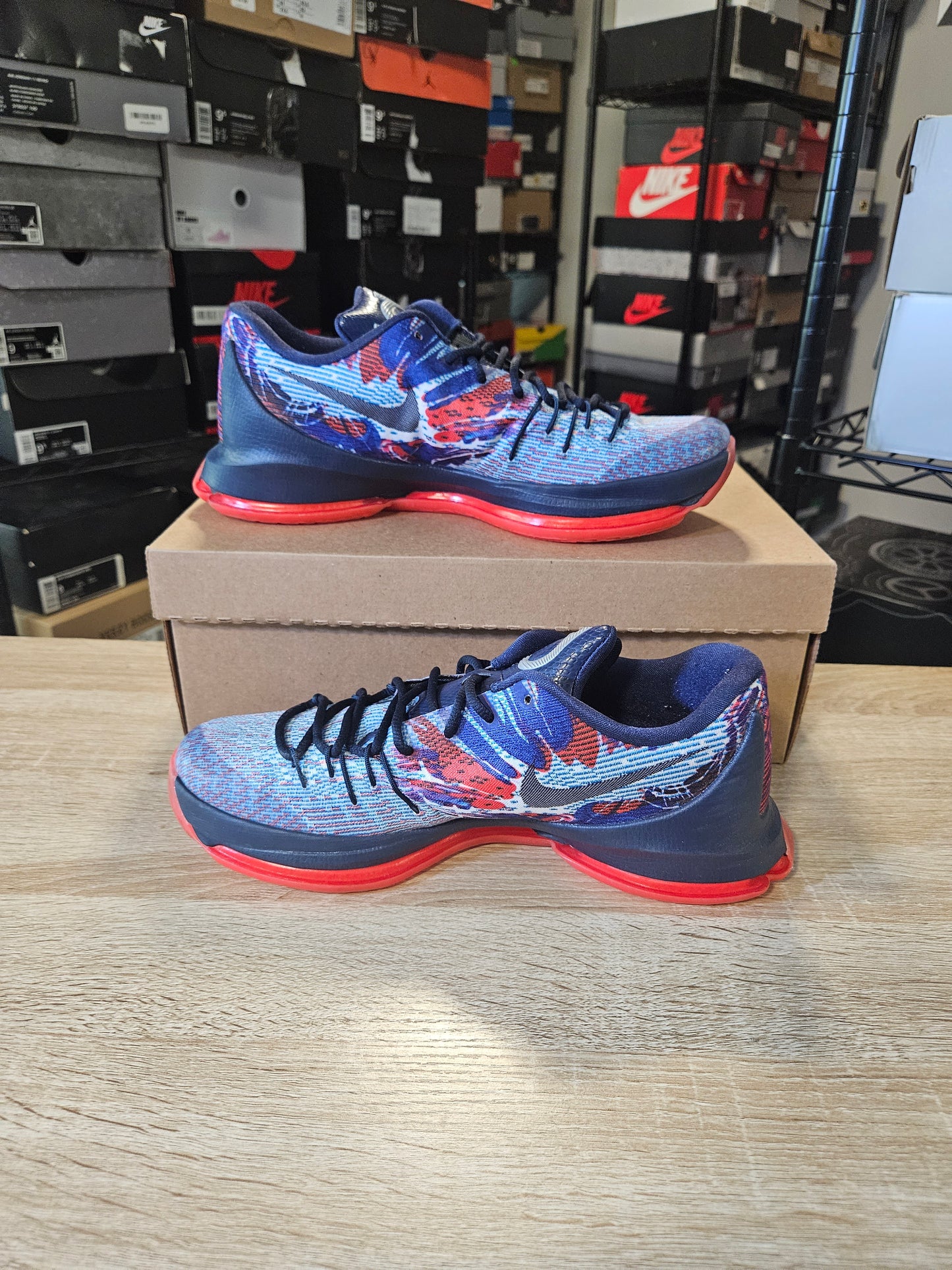 Size 9.5 - KD 8 Independence Day