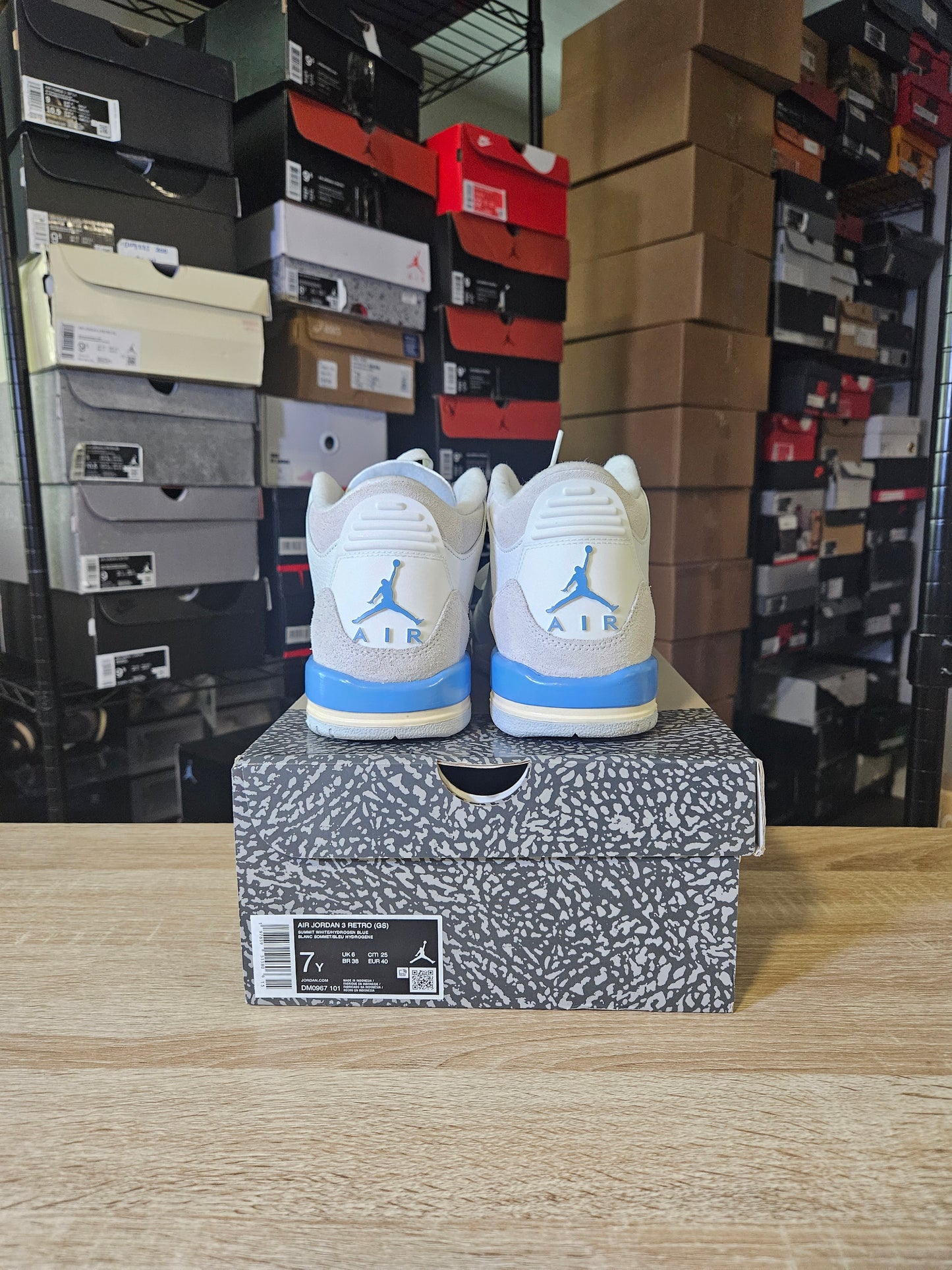 Size 7 - AJ 3 Retro Lucky Shorts