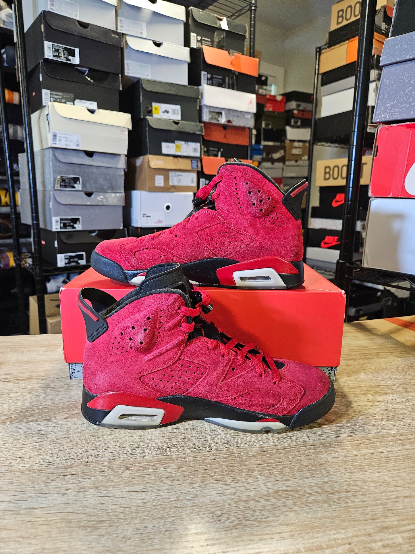 Size 8 - AJ 6 Retro Toro Bravo
