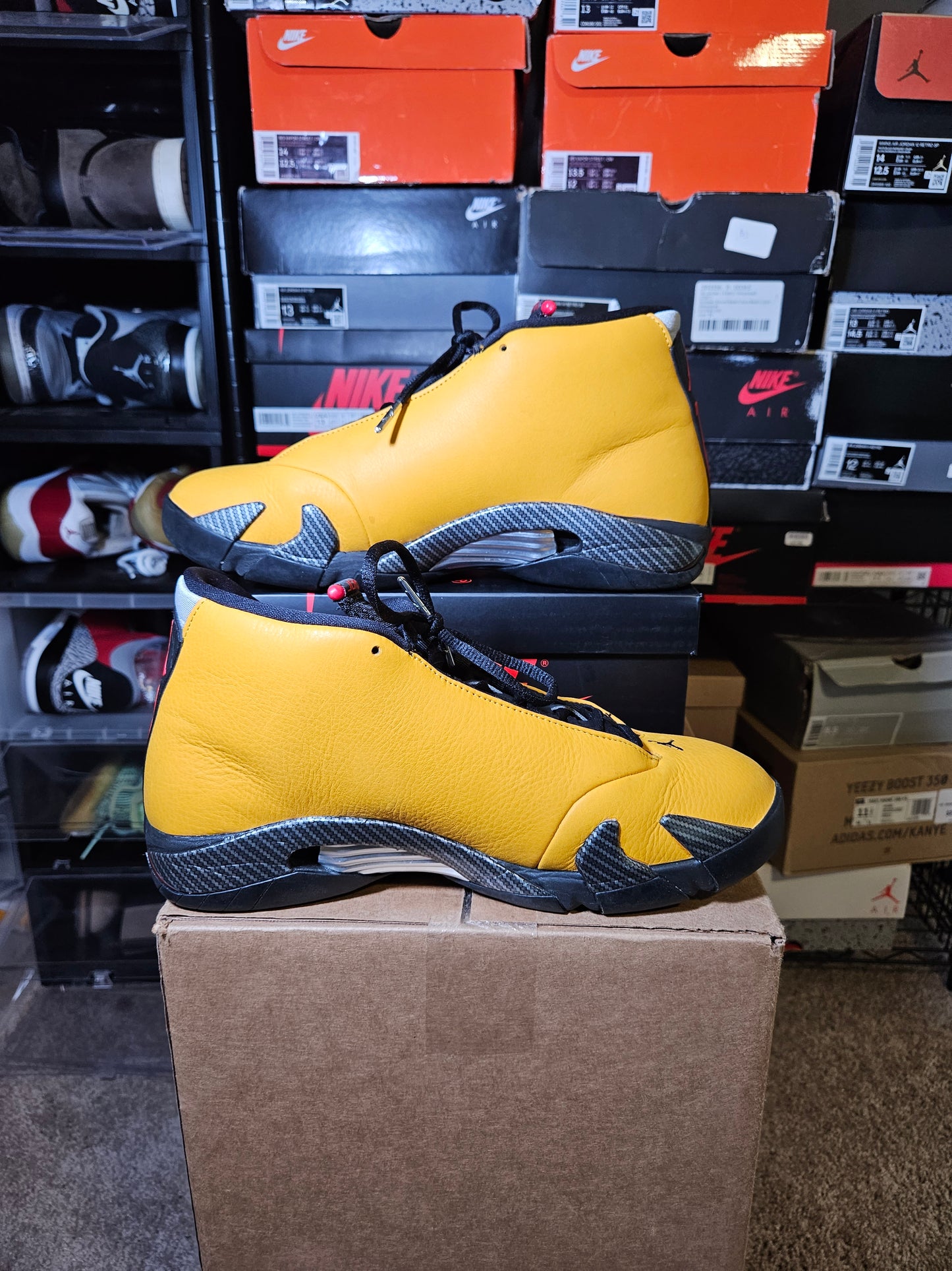 Size 10.5 - AJ 14 Retro Reverse Ferrari