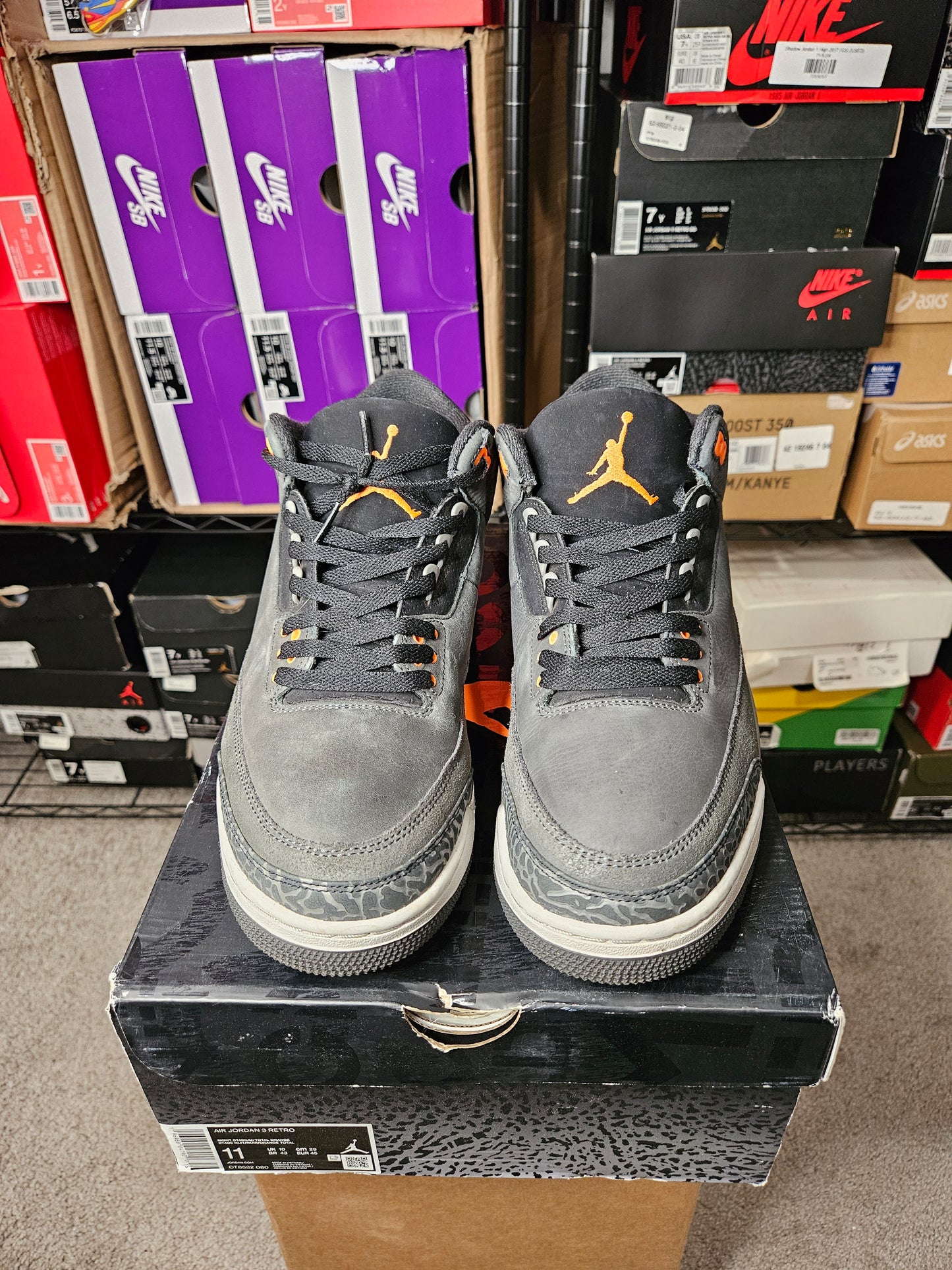 Size 11 - AJ 3 Retro 2023 Mid Fear