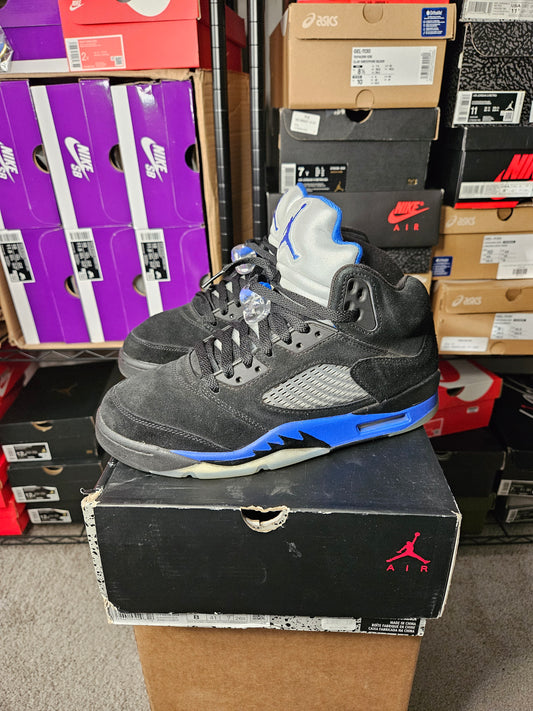 Size 8 - AJ 5 Retro Mid Racer Blue