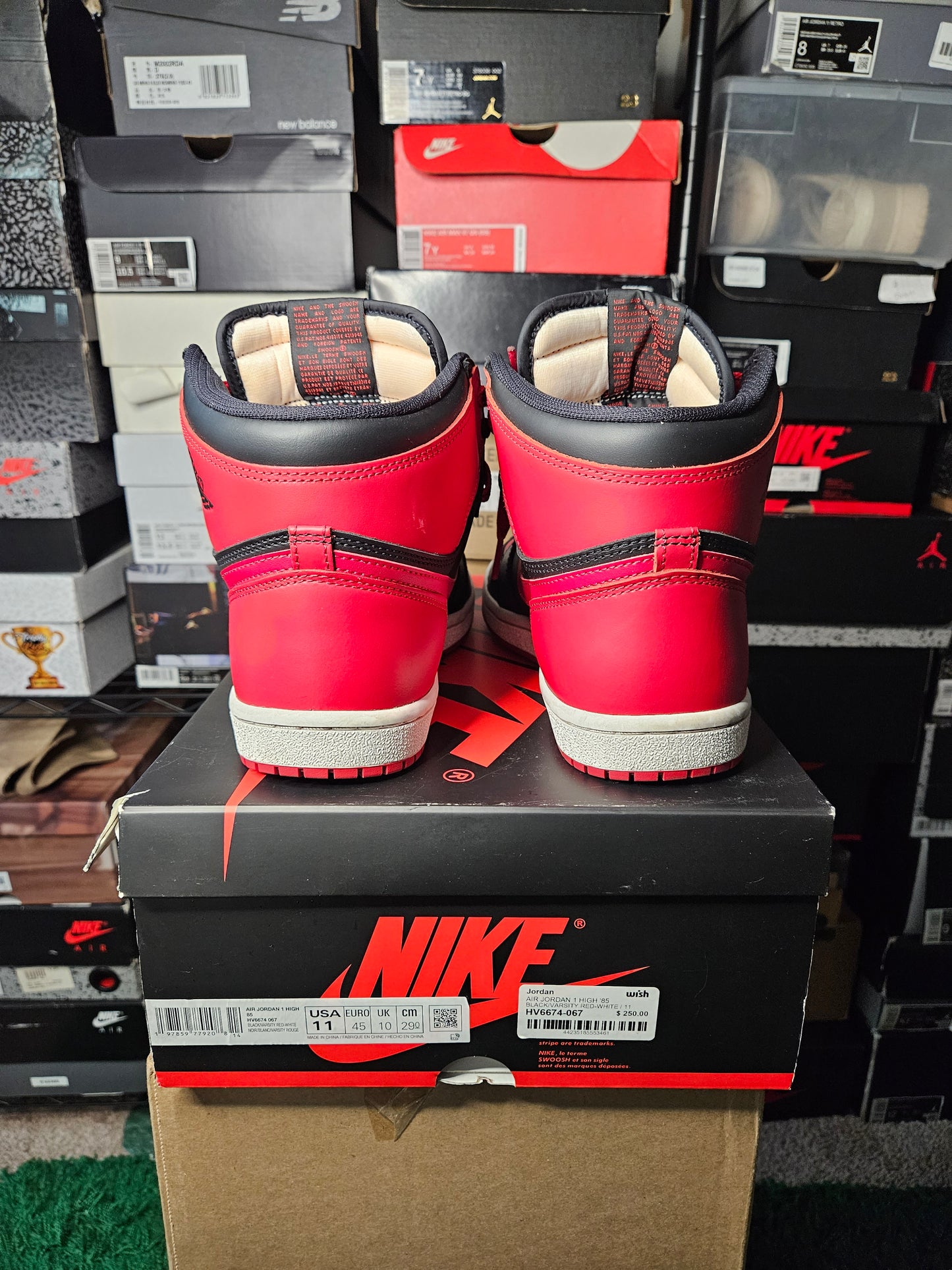 Size 11 - AJ 1 Retro '85 OG 2025 High Bred / Banned