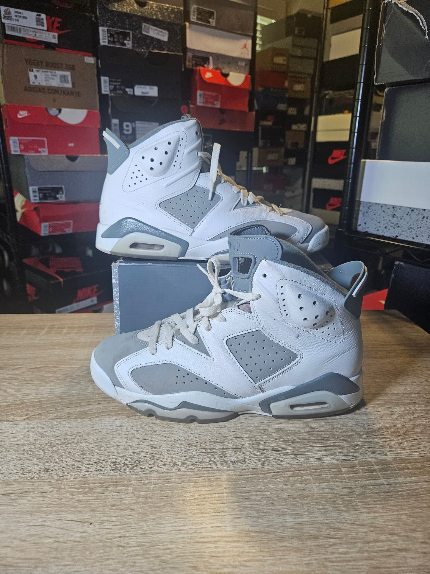 Size 9.5 - AJ 6 Retro Low Cool Grey