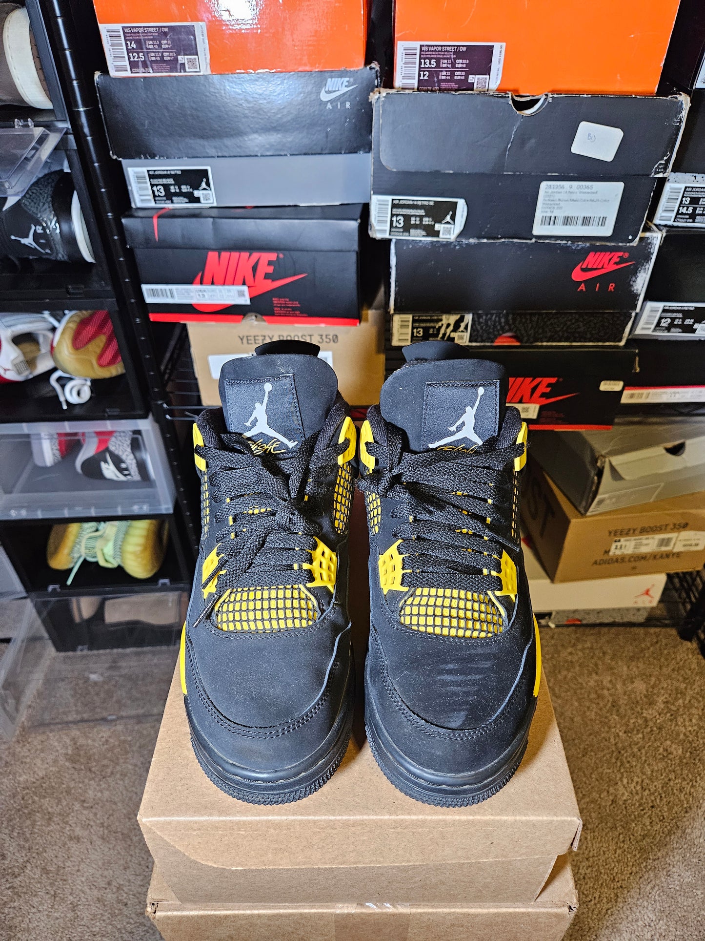 Size 8 - AJ 4 Retro Mid Thunder