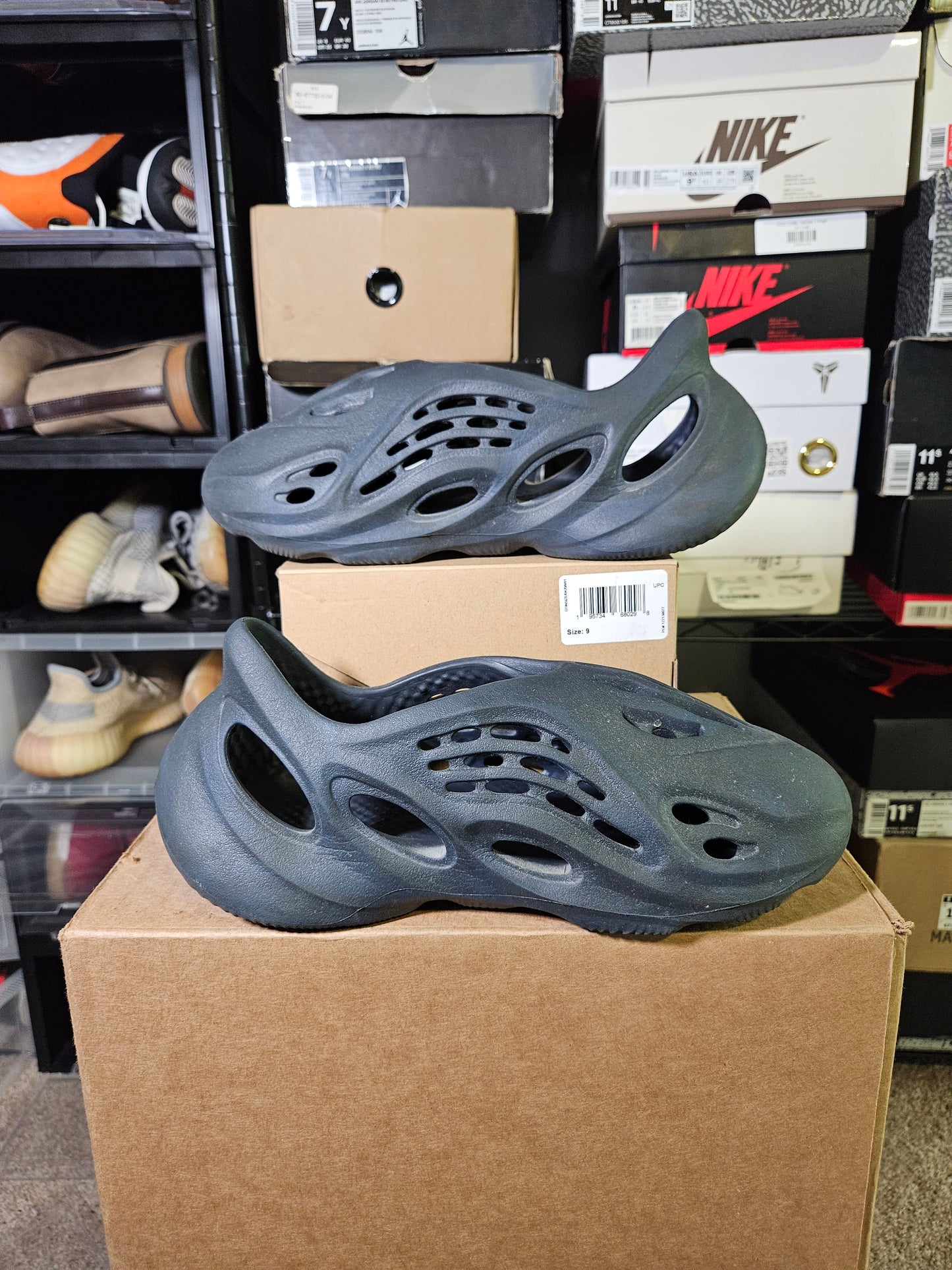 Size 9 - Yeezy Foam Runner Onyx