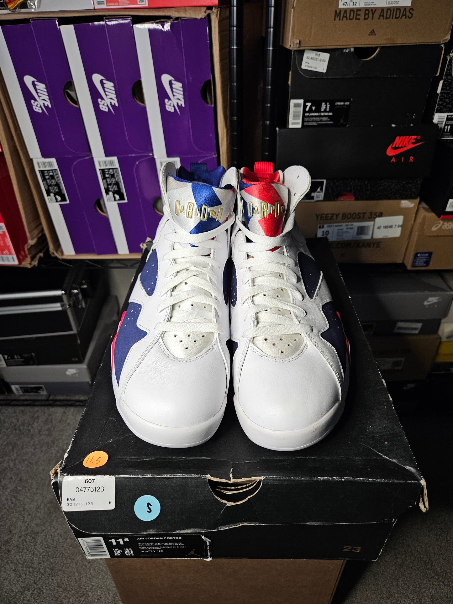 Size 11.5 - AJ 7 Retro Tinker Alternate