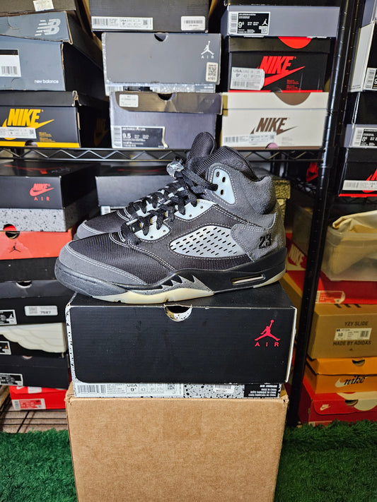 Size 9.5 - AJ 5 Retro Anthracite