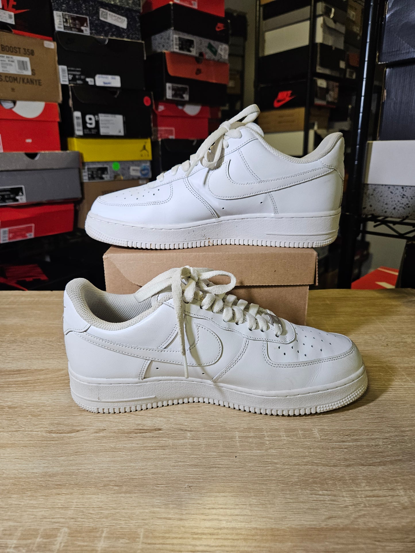 Size 9 - Air Force 1 White