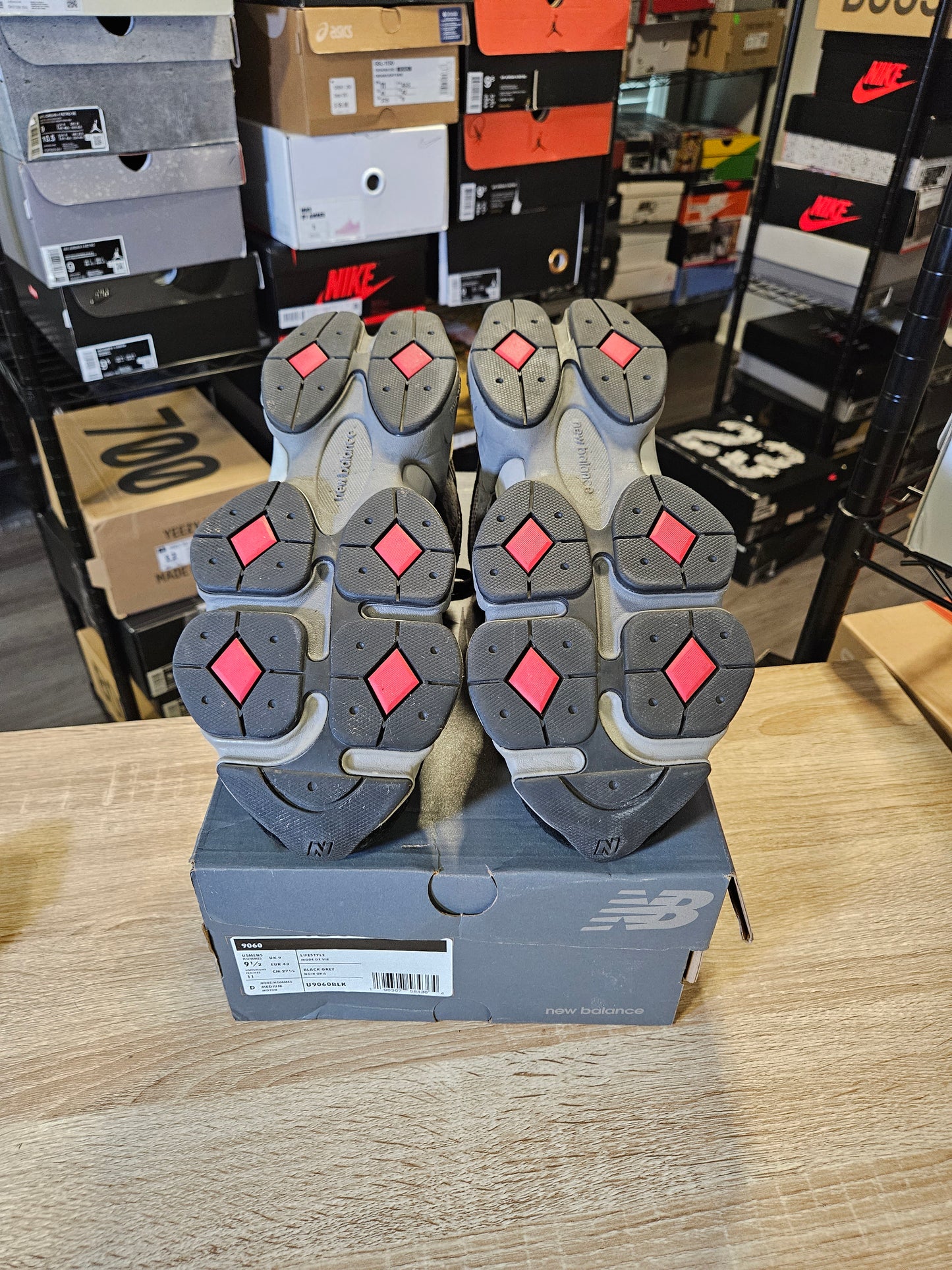 Size 9.5 - NB 9060 Black Castlerock