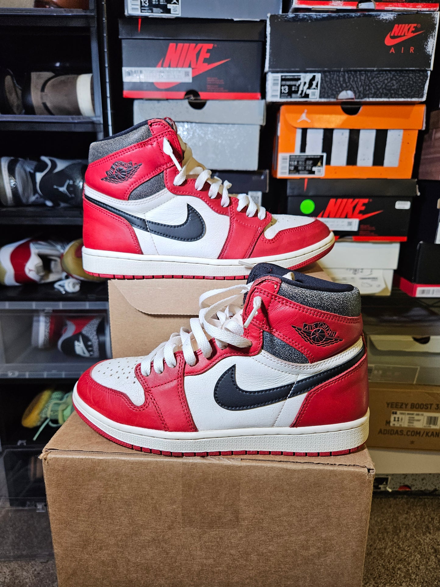 Size 8 - AJ 1 Retro High OG Chicago Reimagined Lost & Found 2022