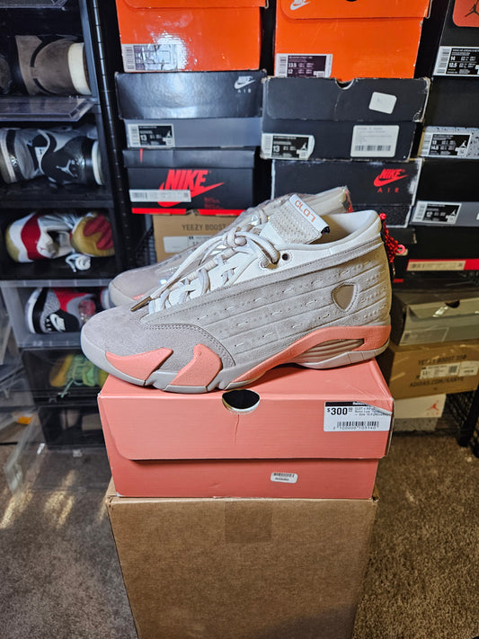 Size 10.5 - CLOT x AJ 14 Retro Low Terracotta