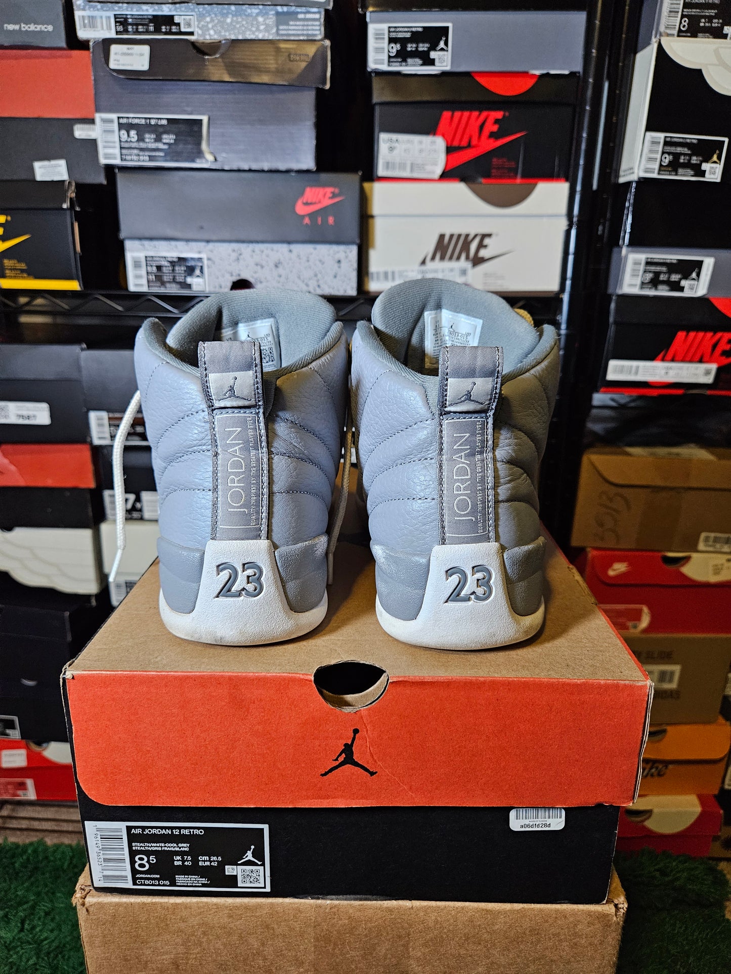 Size 8.5 - Jordan 12 Stealth 2022