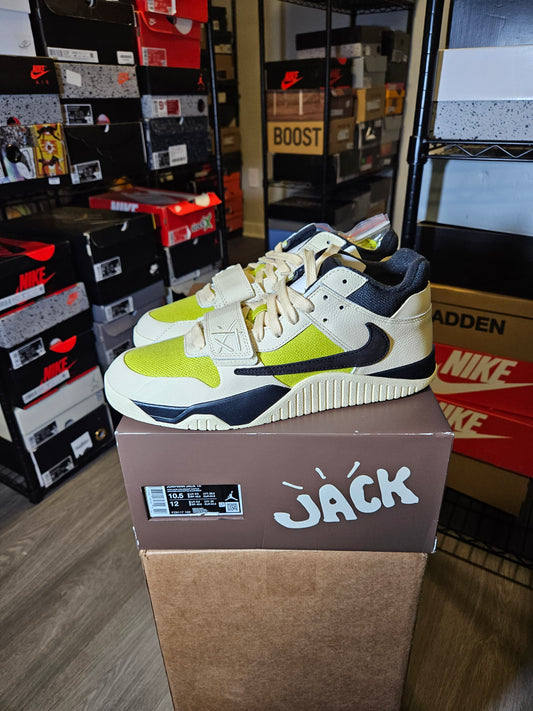 Size 10.5 - Travis Scott x AJ Jumpman Jack TR Bright Cactus
