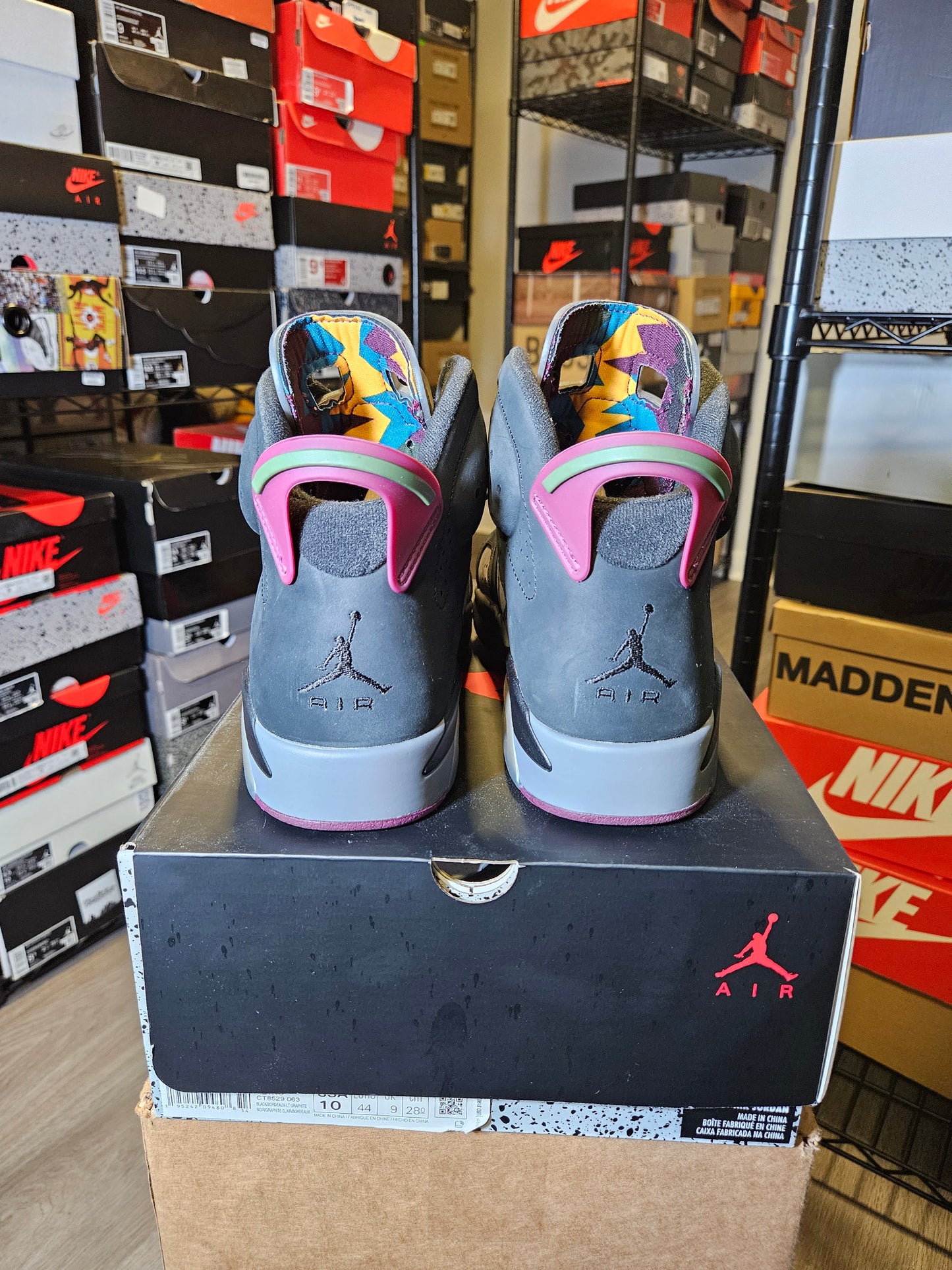 Size 10 - AJ 6 Bordeaux