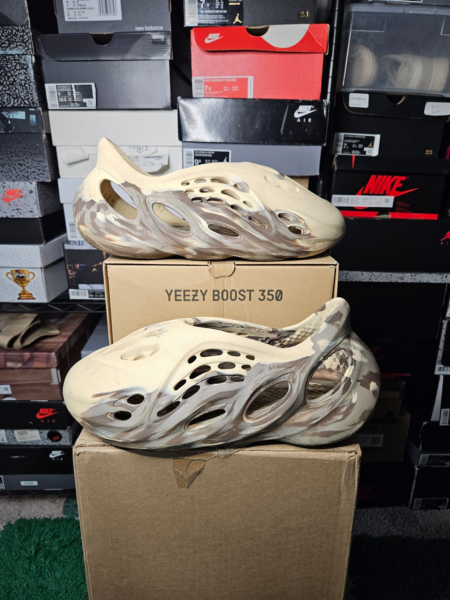 Size 12 - YZY Foam RNNR MX Cream Clay