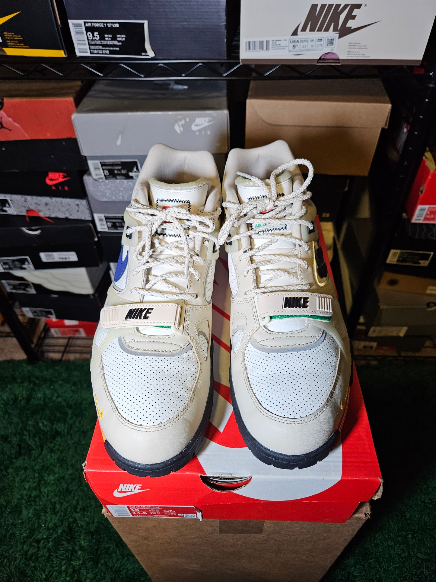 Size 13 - Saquon Barkley x Air Trainer 3 New York City