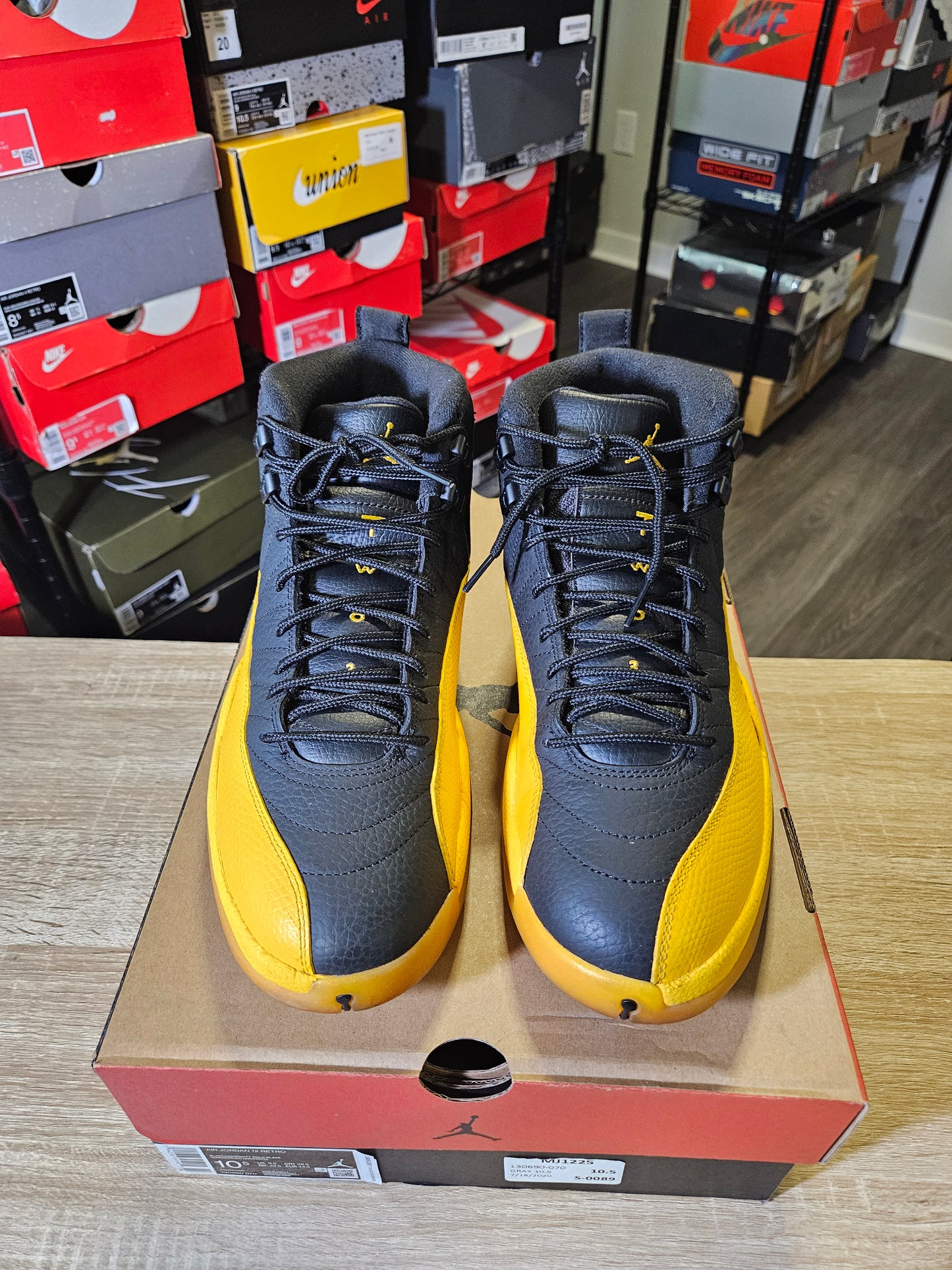 Size 10.5 - AJ 12 Retro University Gold 2020
