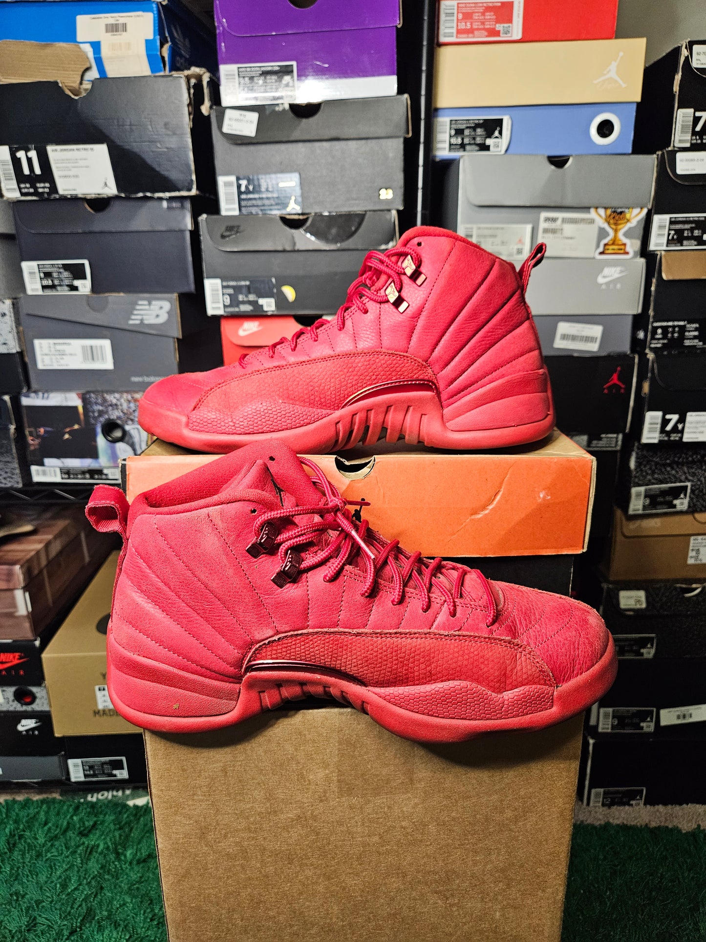 Size 11 - AJ 12 Retro Gym Red