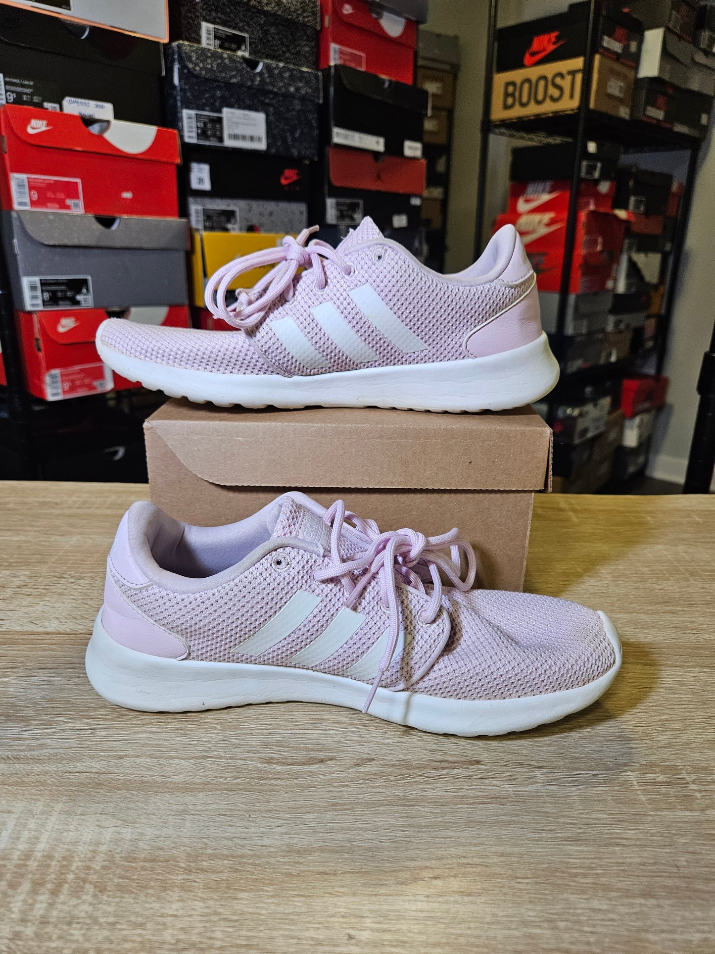 Size 8.5W - adidas Pink
