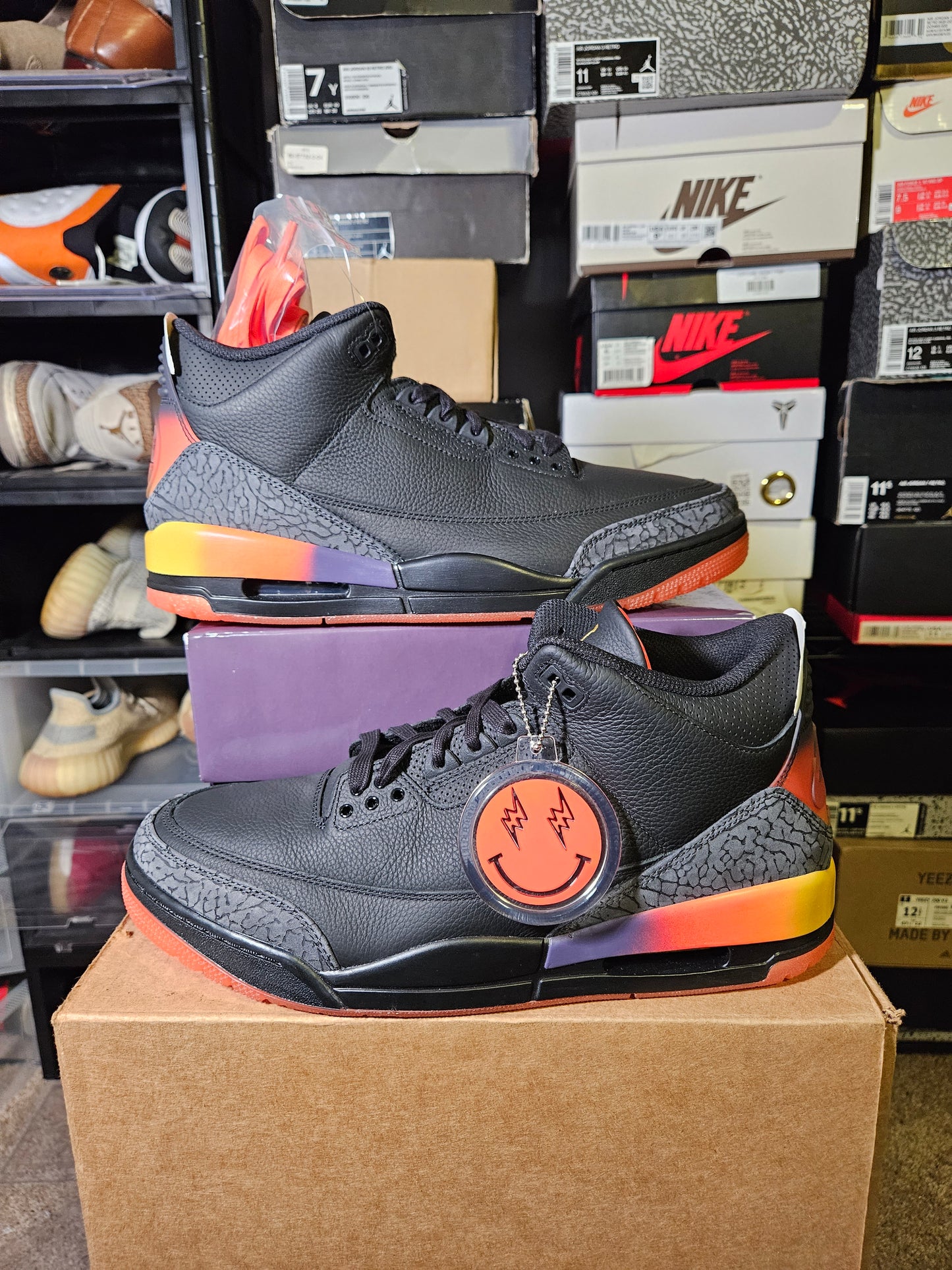Size 12.5 - J. Balvin x Air Jordan 3 Retro Rio