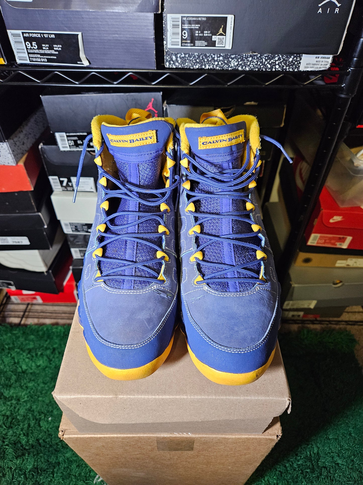 Size 12 - AJ 9 Retro Calvin Bailey