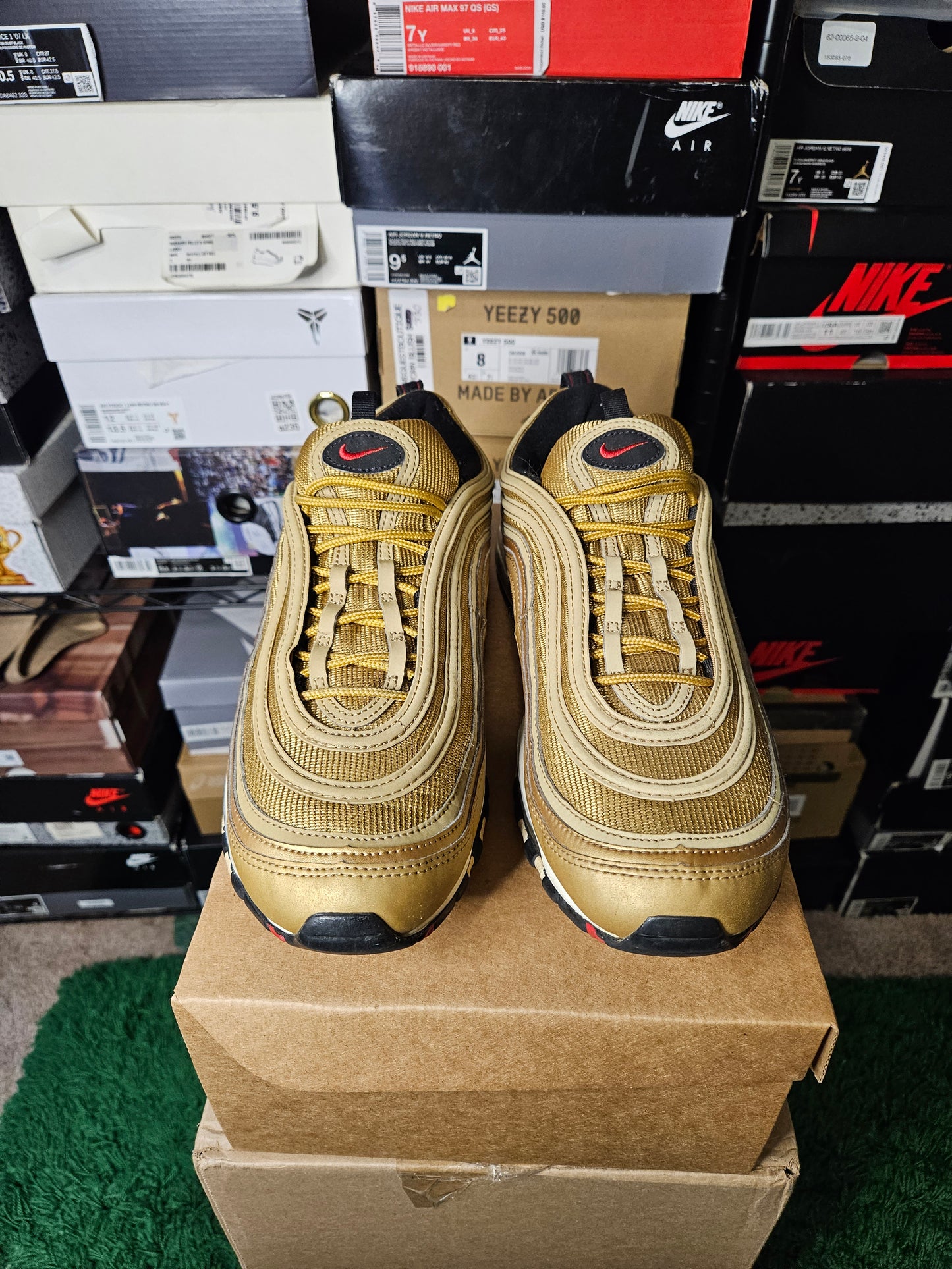 Size 11 - Air Max 97 OG QS Metallic Gold