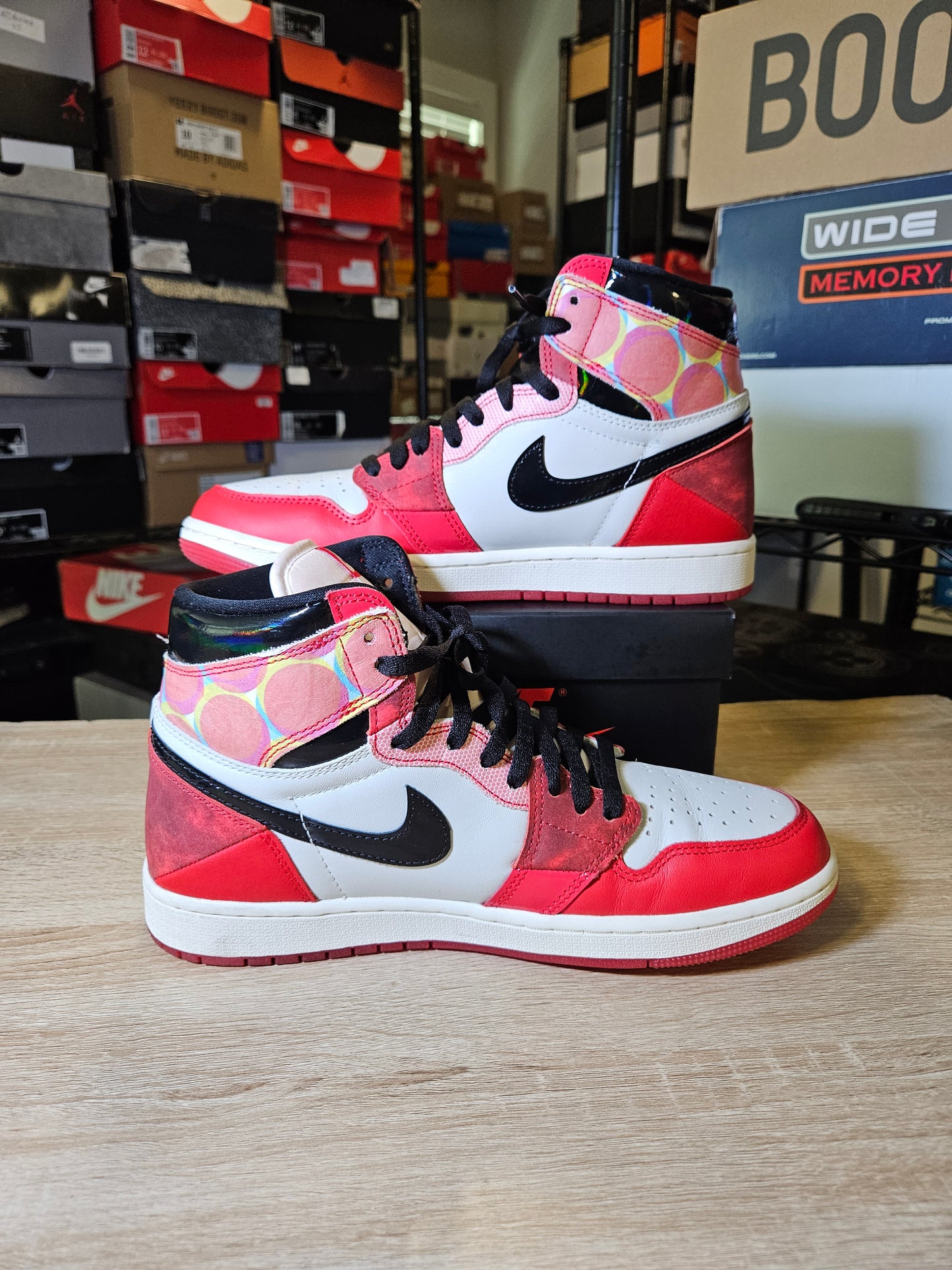 Size 9.5 - AJ 1 Retro OG x Marvel High Next Chapter