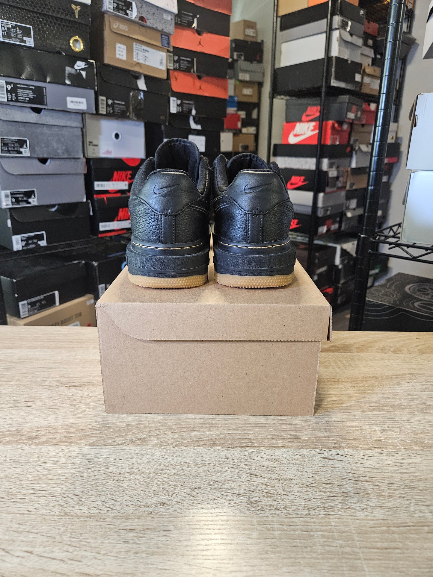 Size 10 - Air Force 1 Luxe Black Gum